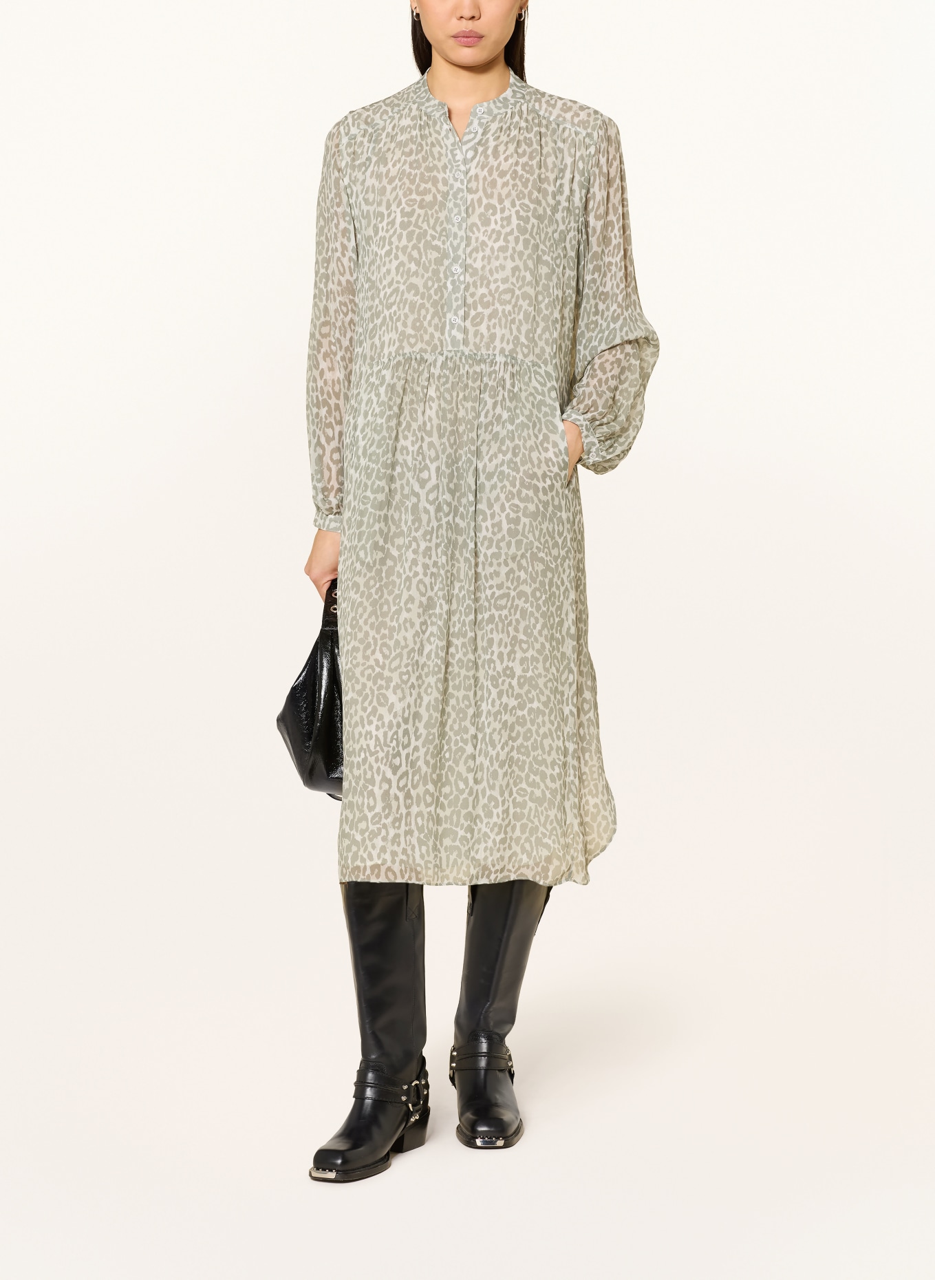 Lala Berlin Šaty DYLAN: SVĚTLE ZELENÁ