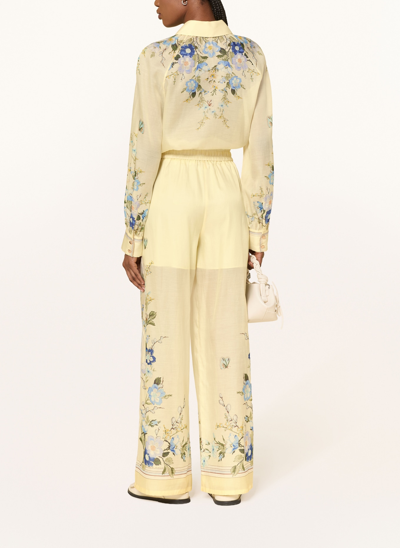 self-portrait Marlenehose: HELLGELB / GRÜN / HELLBLAU