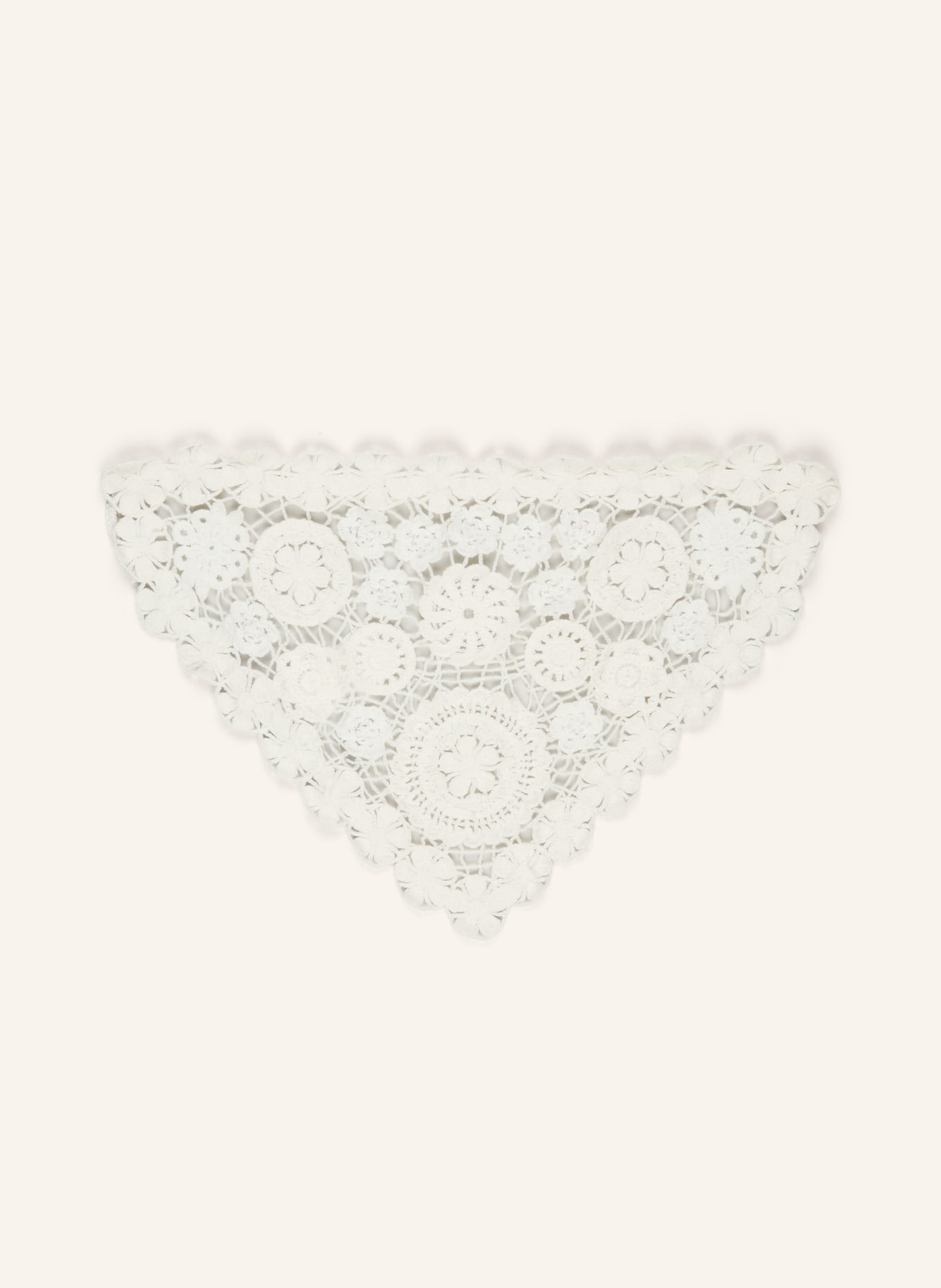 self-portrait Tuch: WEISS