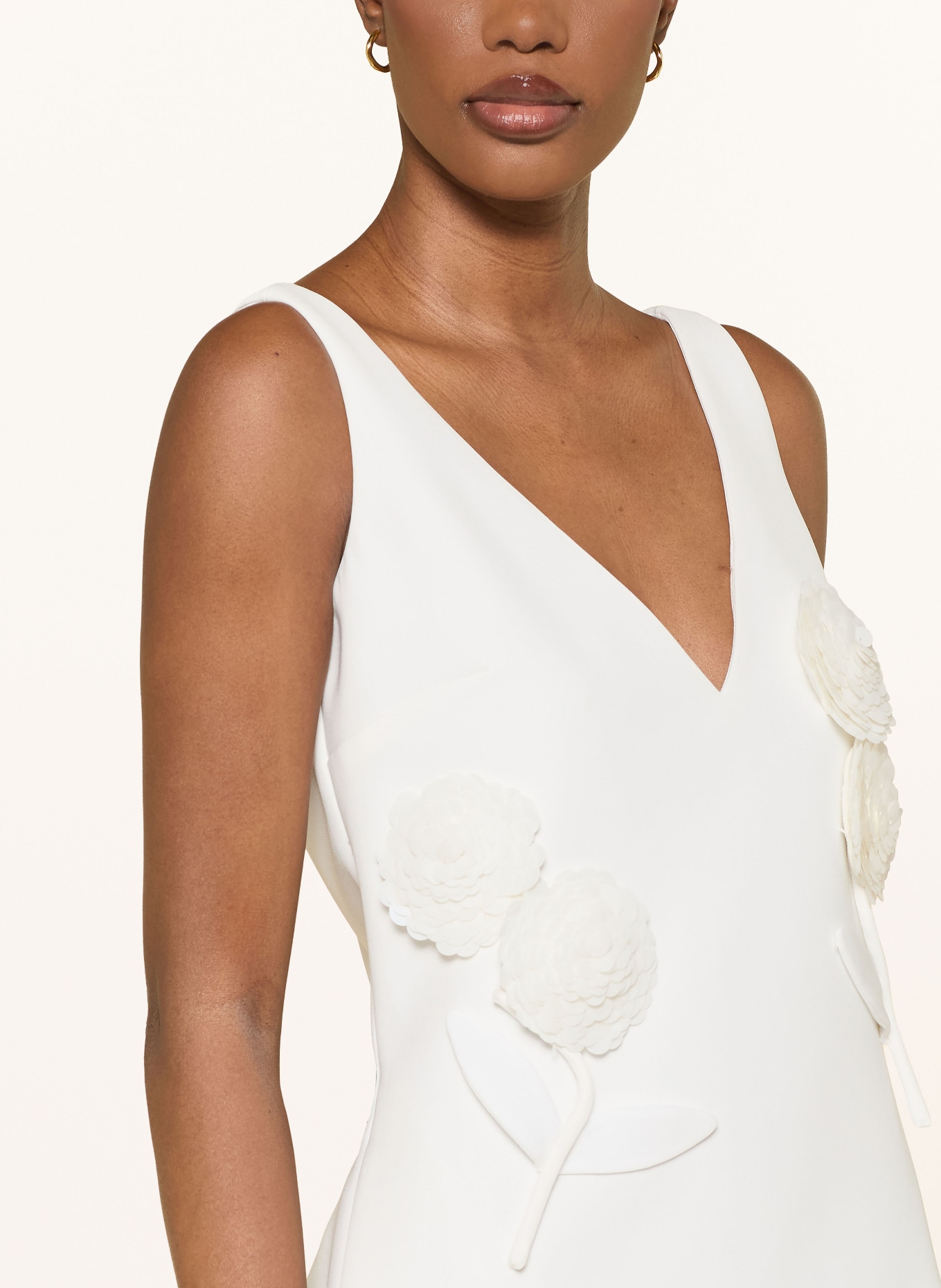 self-portrait Kleid: WEISS