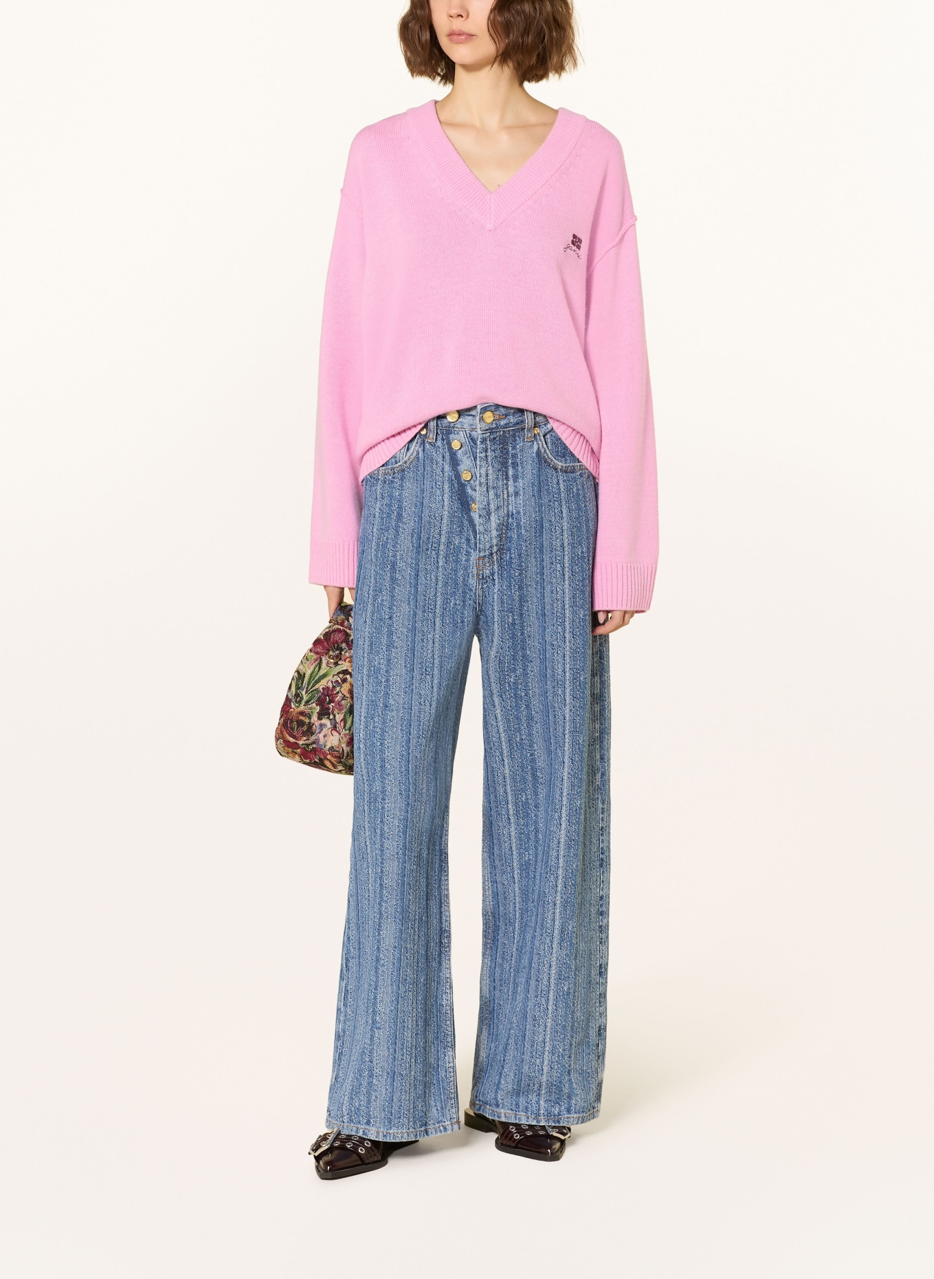 GANNI Pullover: ROSA