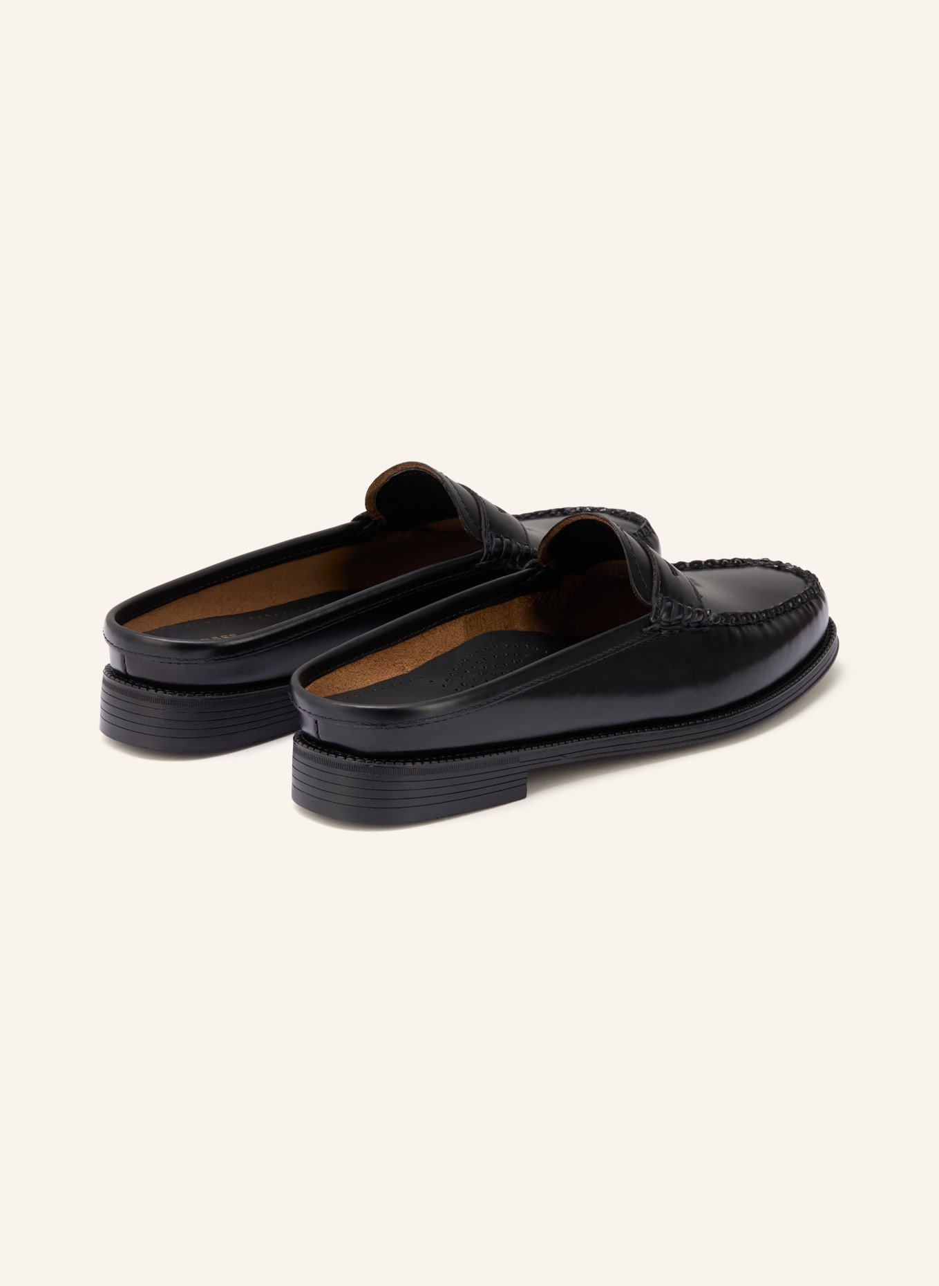 G.H.Bass Mules EASY WEEJUN: SCHWARZ