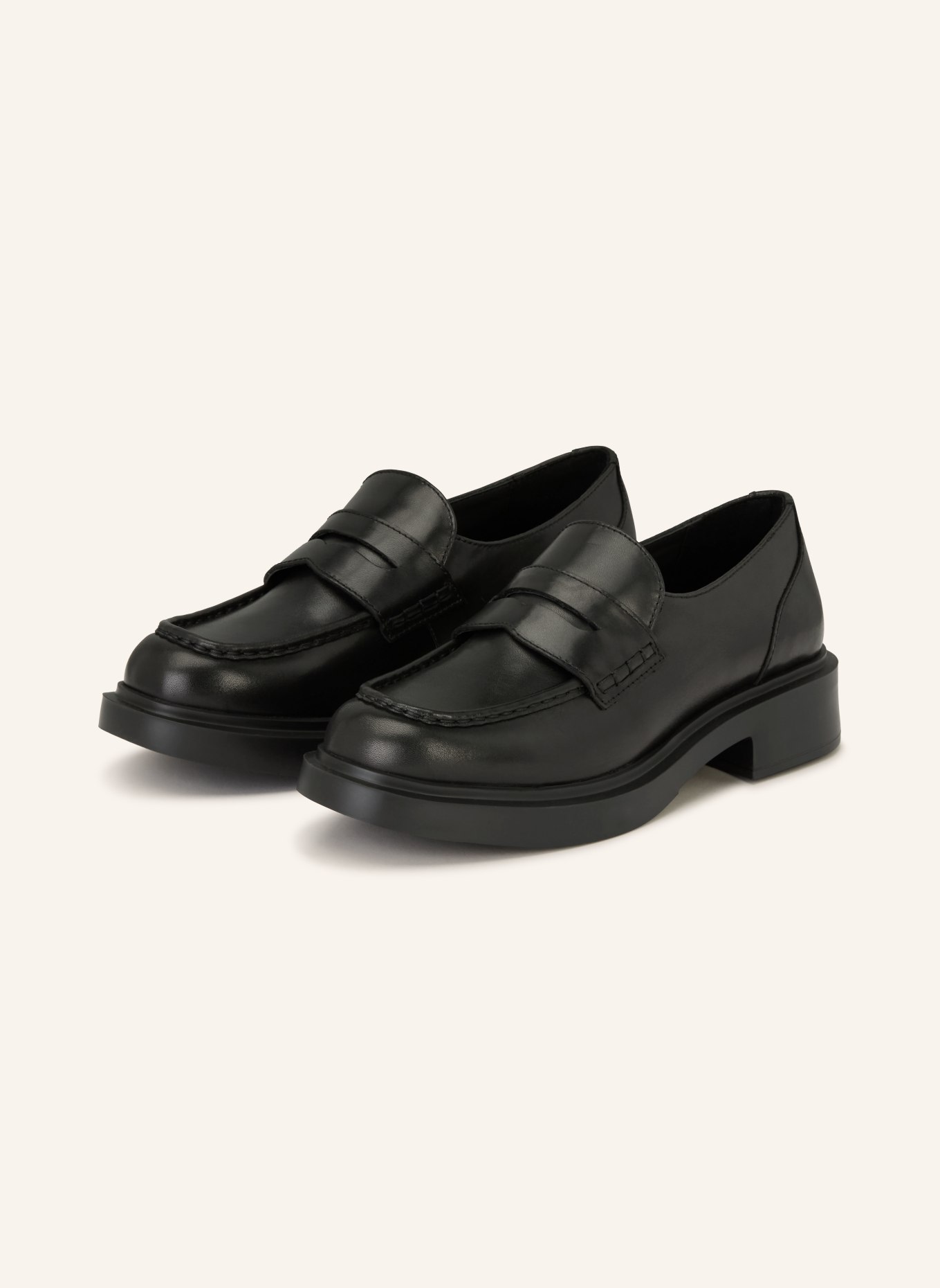 G.H.Bass Penny-Loafer ALBANY II: SCHWARZ