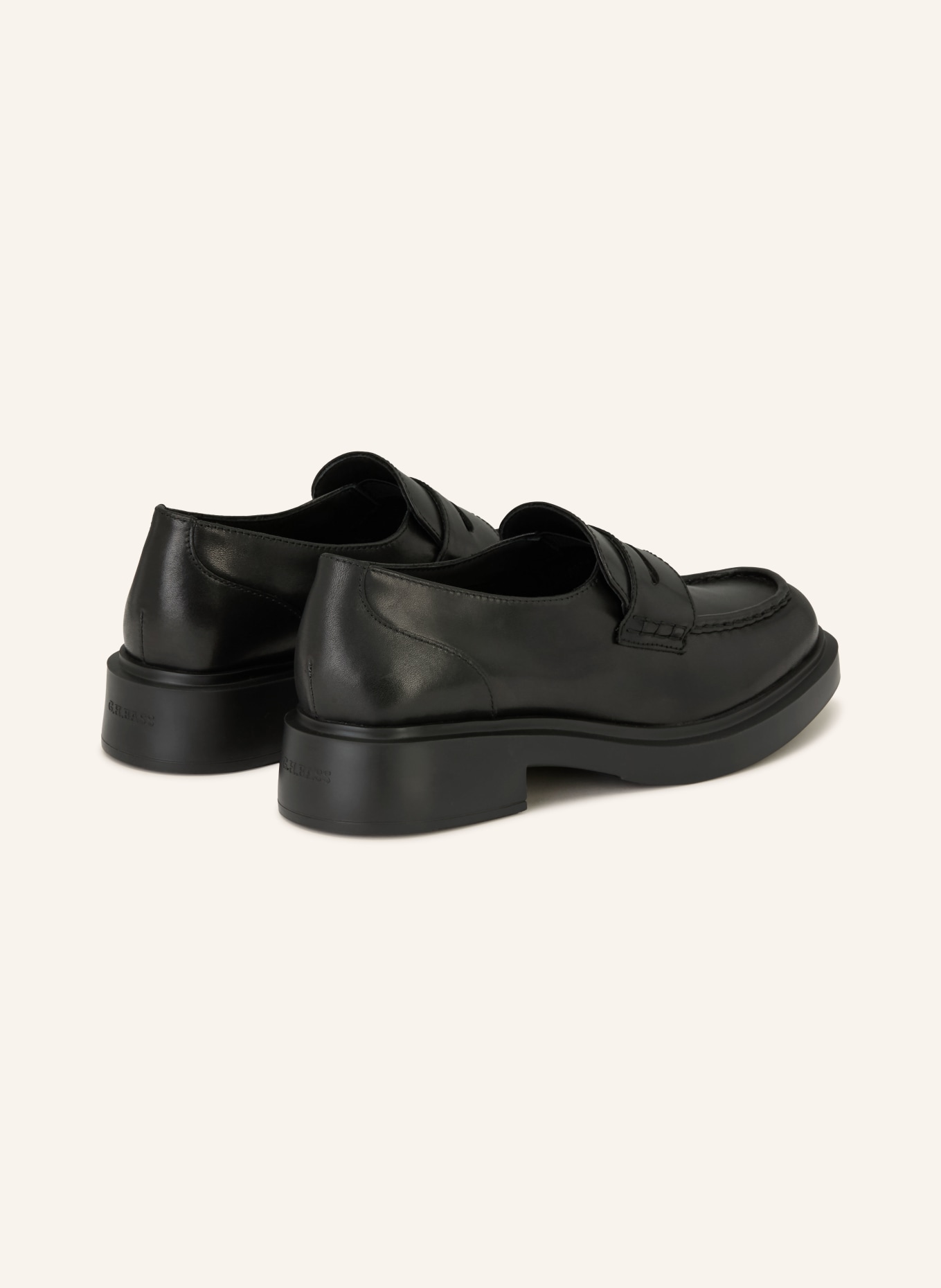 G.H.Bass Penny-Loafer ALBANY II: SCHWARZ