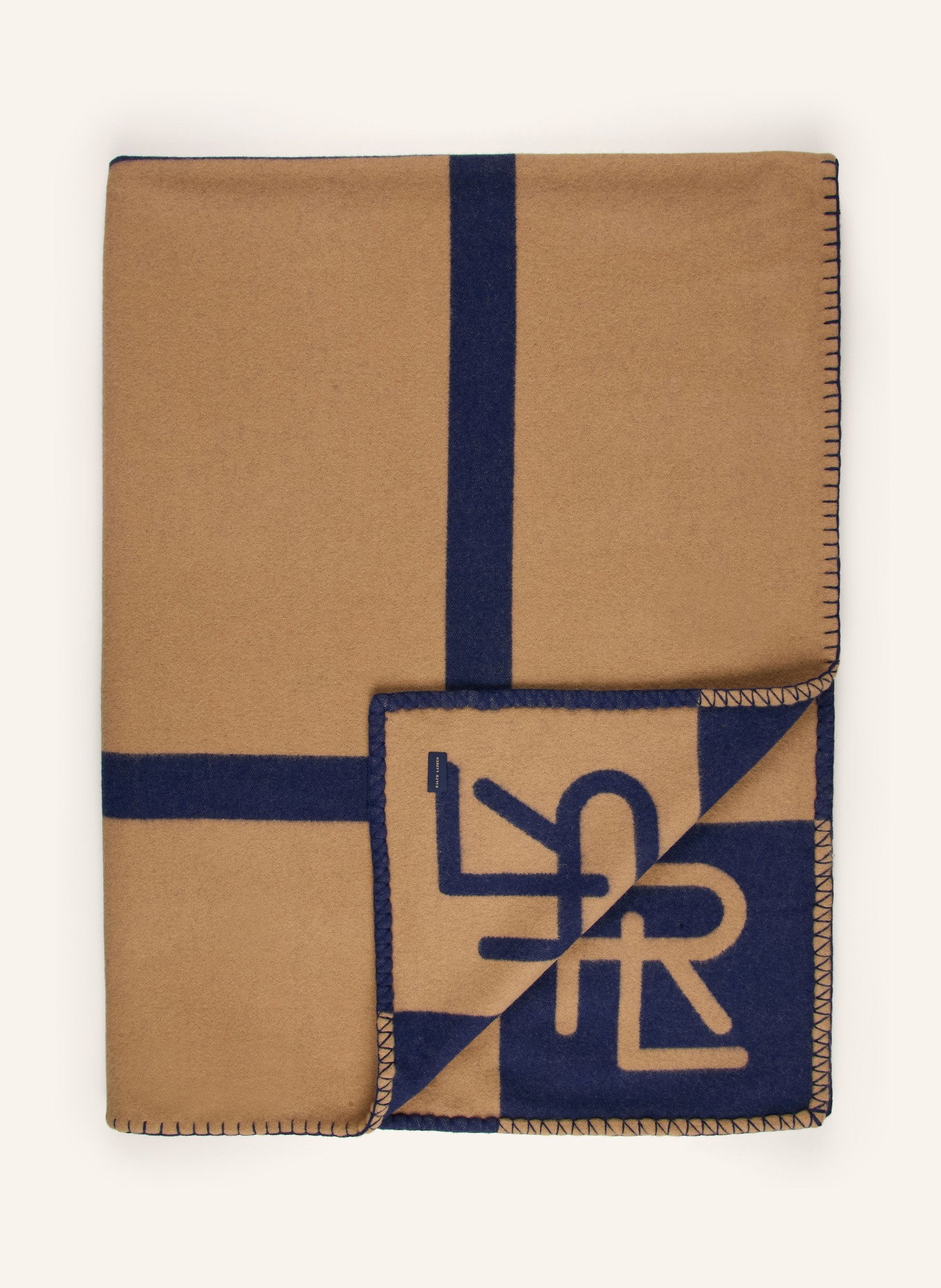 RALPH LAUREN HOME Plaid NORTHAM: BLACK / DARK GRAY