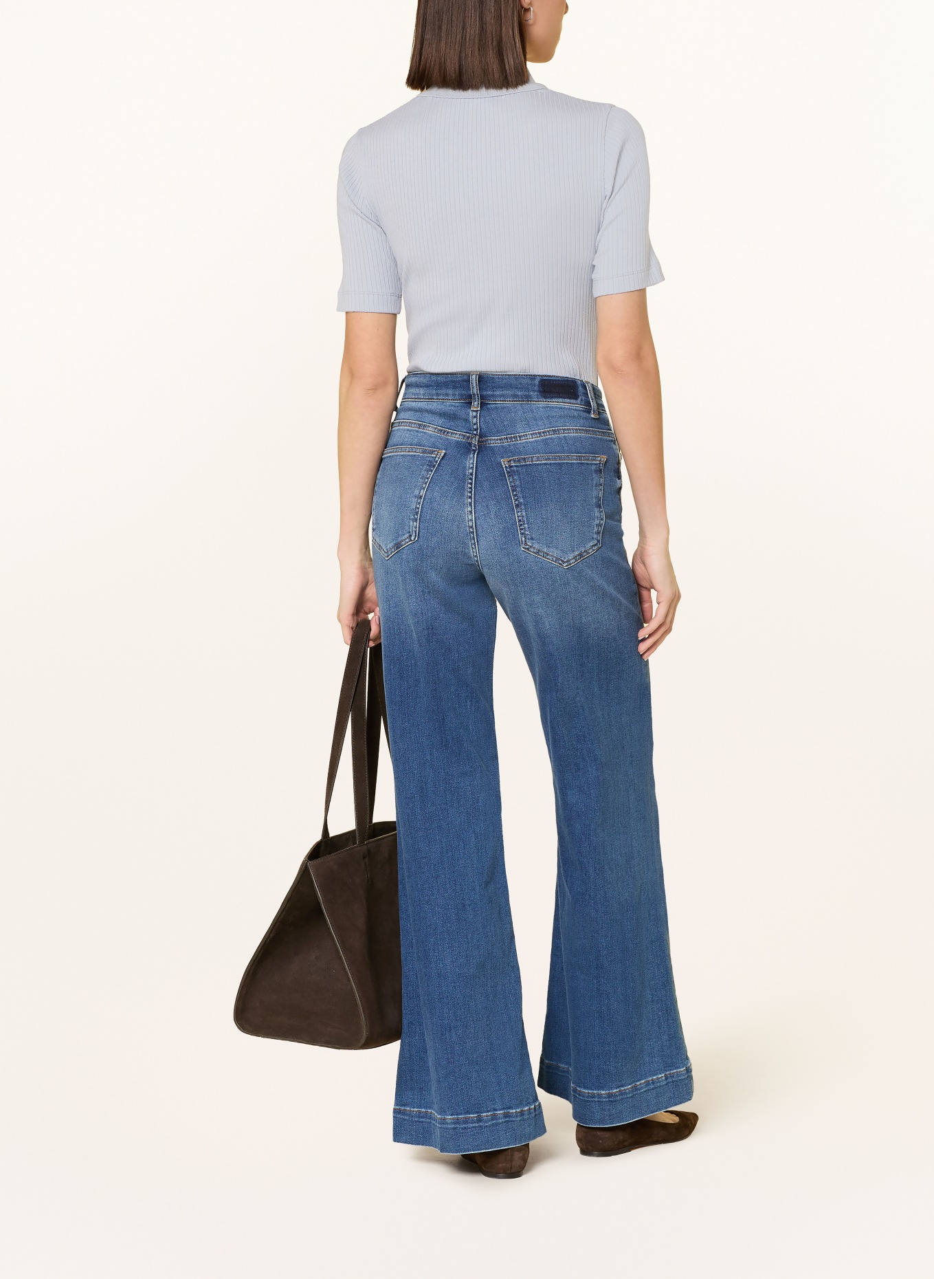 Marc O'Polo Pletené polo tričko: ŠEDÁ