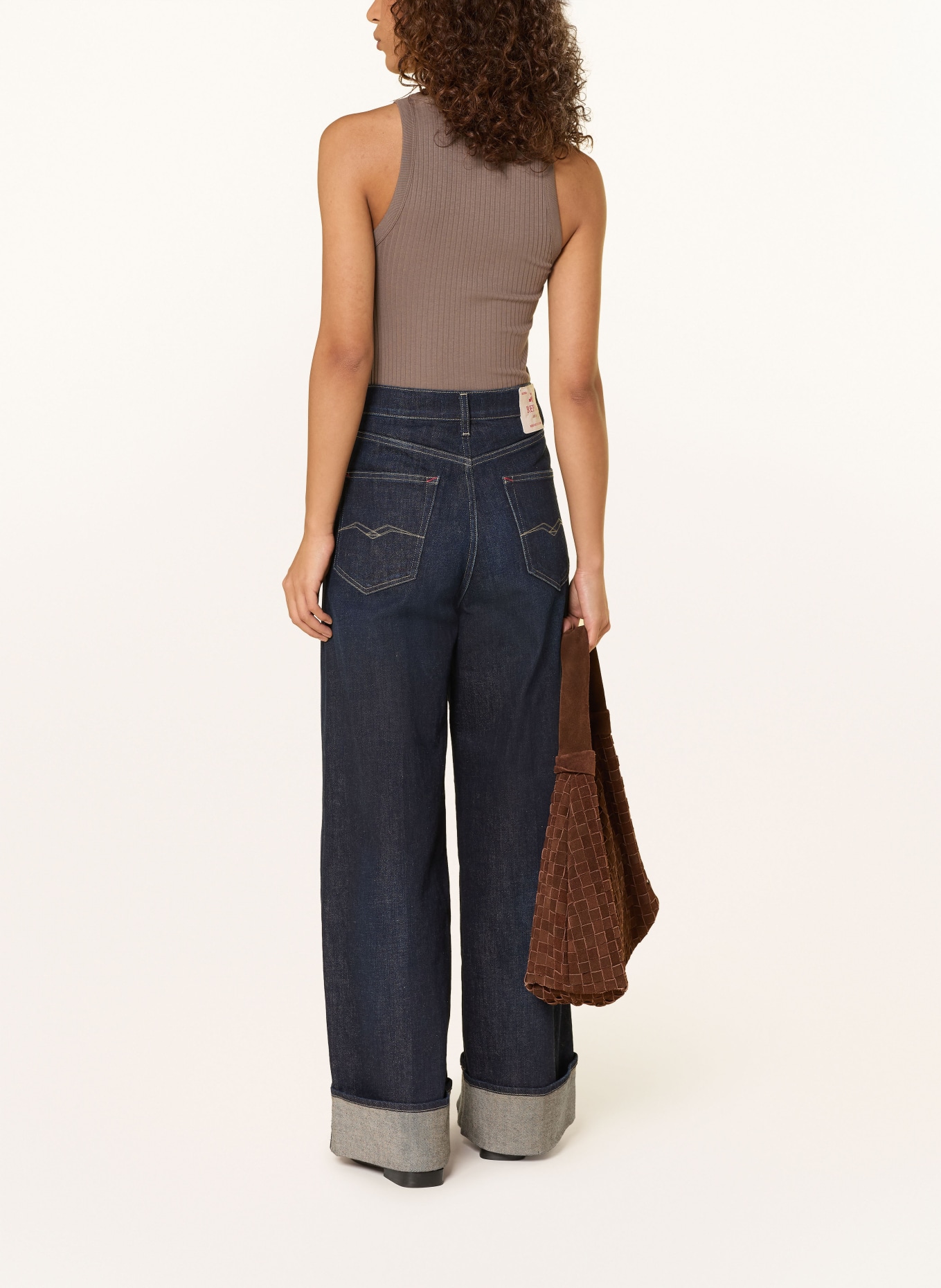 Marc O'Polo Top: SZAROBRĄZOWY