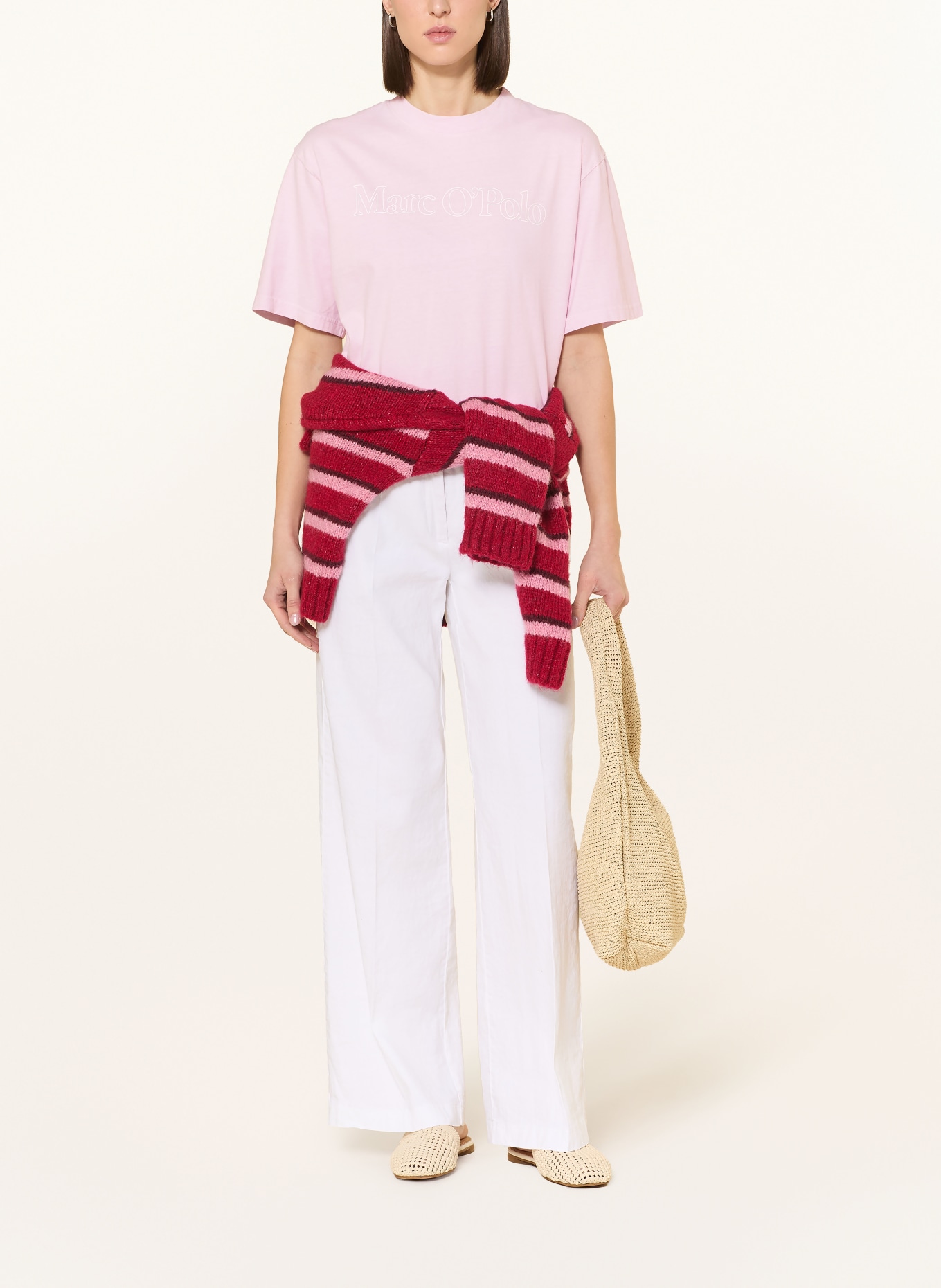 Marc O'Polo tričko: SVĚTLE RŮŽOVÁ