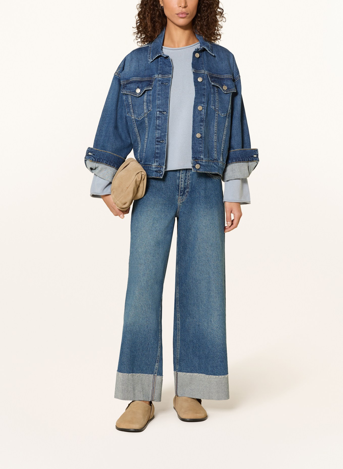 Marc O'Polo sweater: BLUE GRAY