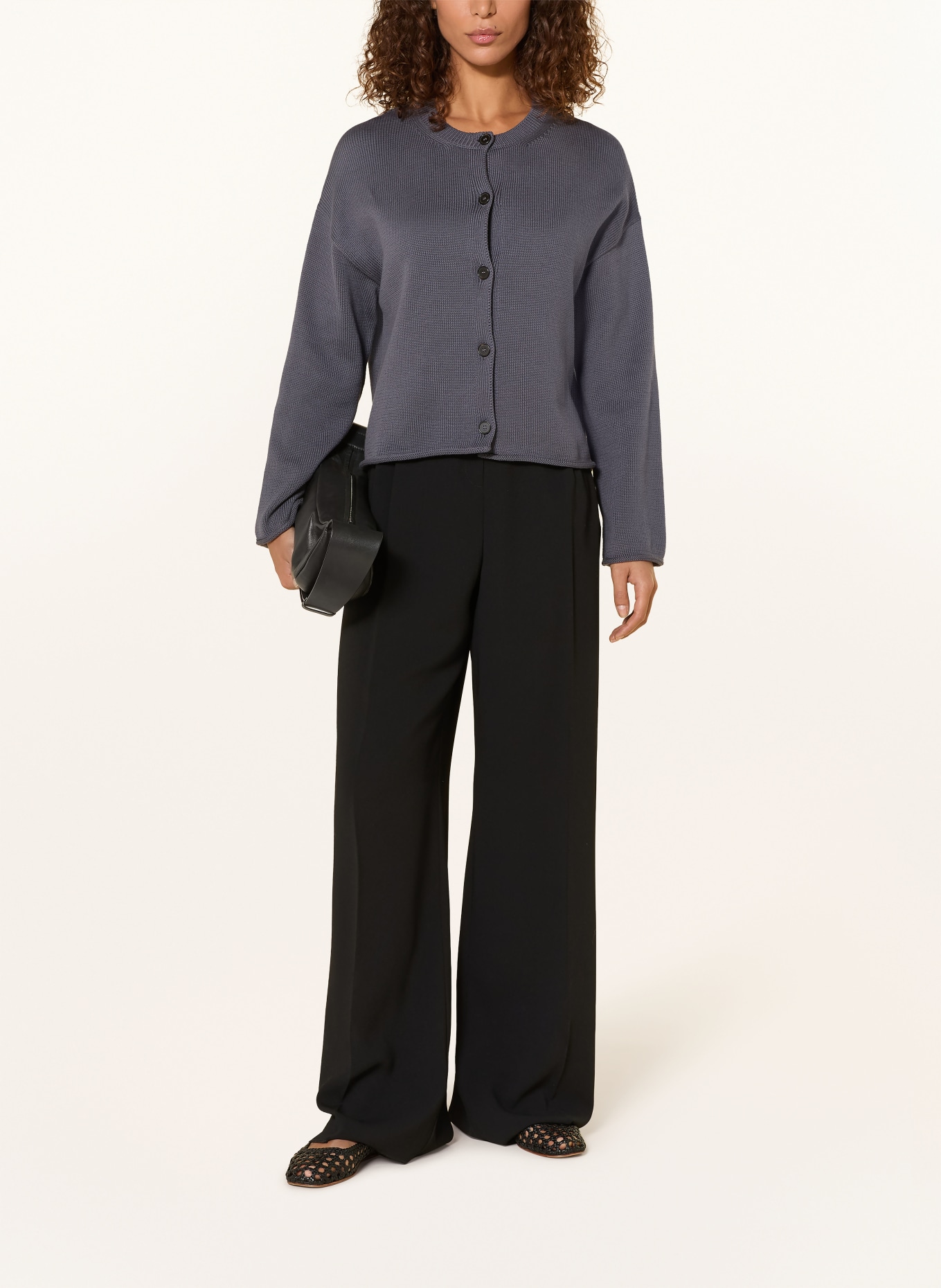 Marc O'Polo svetr: ČERNOŠEDÁ