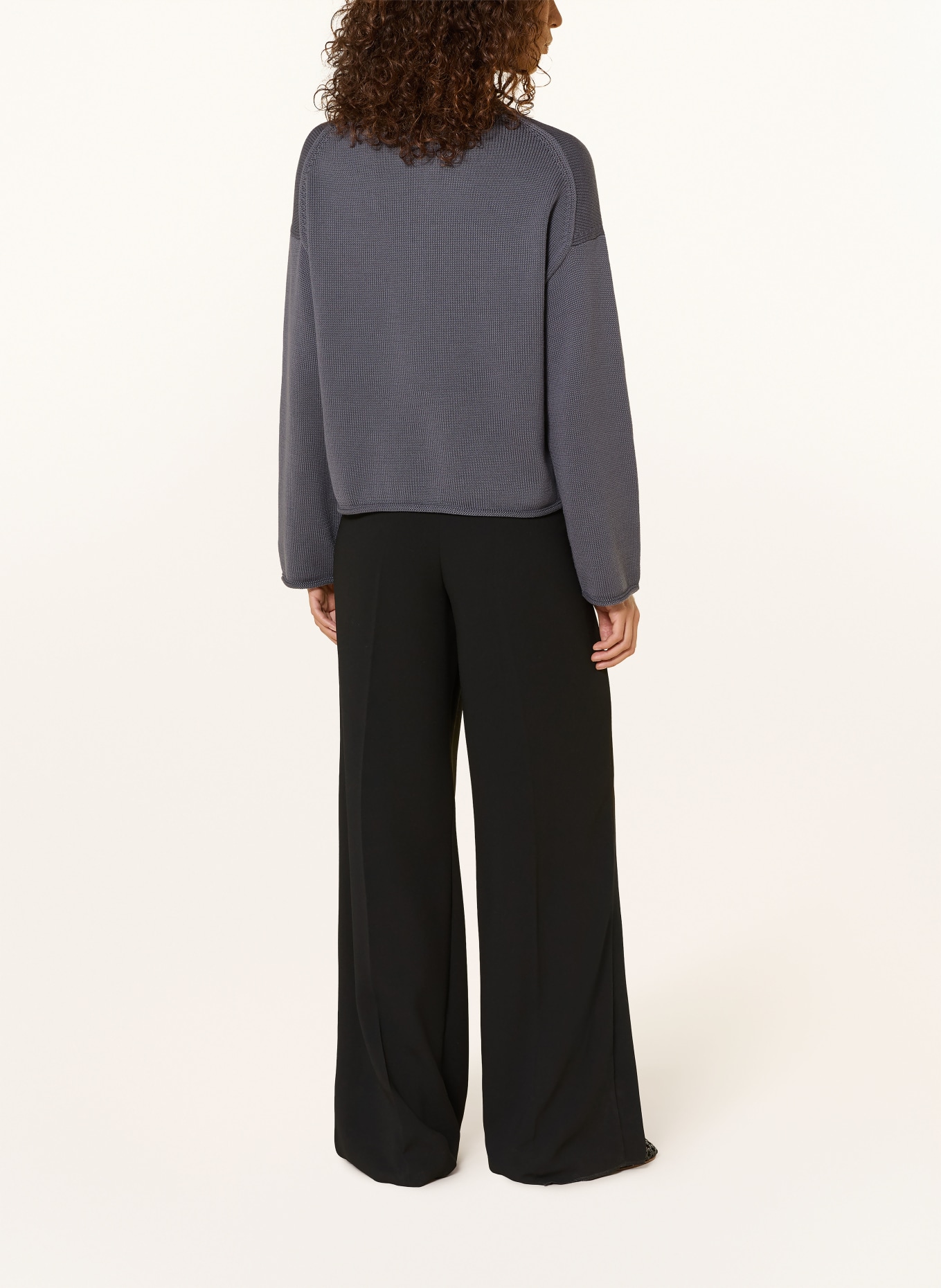 Marc O'Polo svetr: ČERNOŠEDÁ