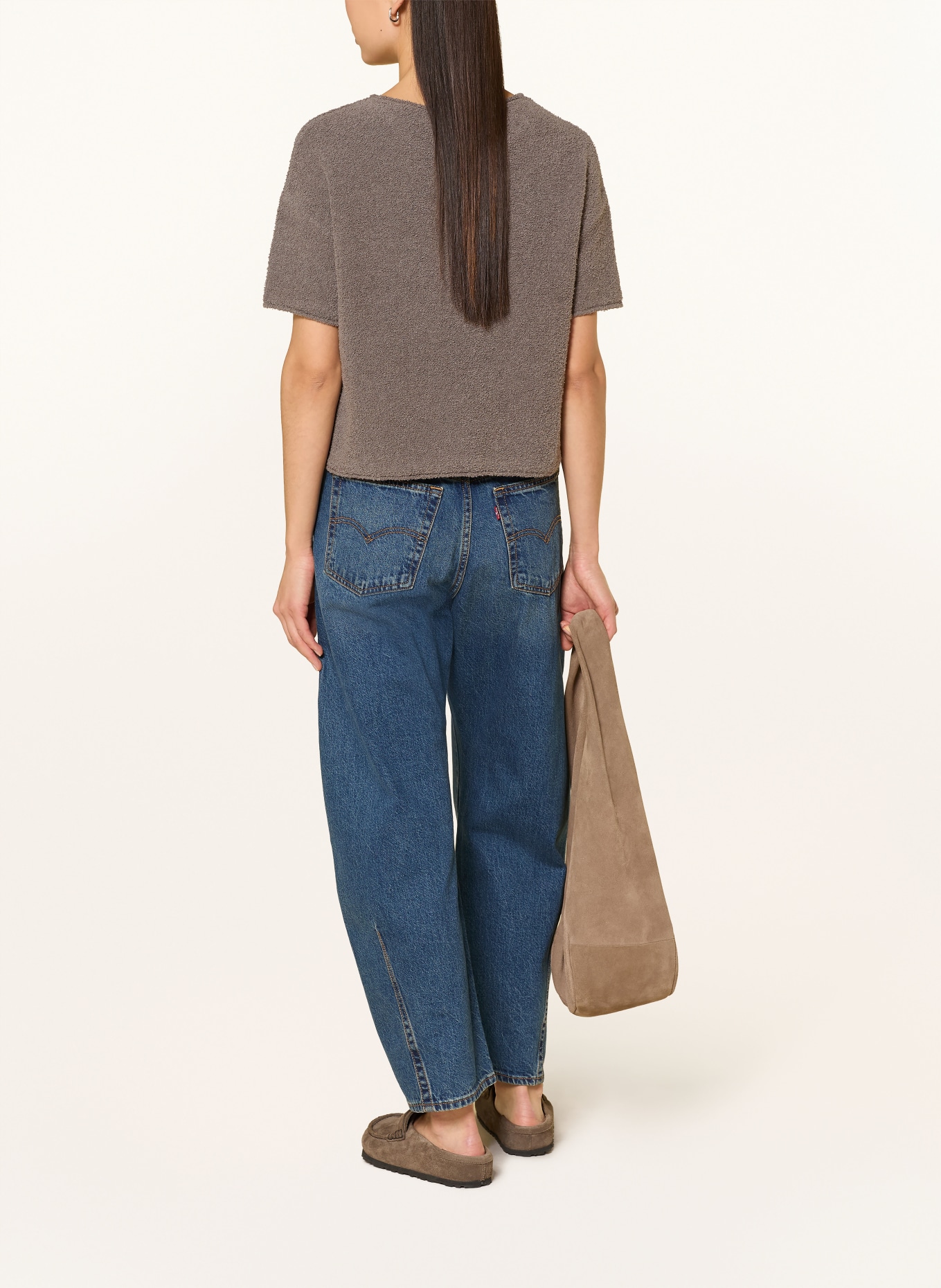 Marc O'Polo Strickshirt: BRAUN