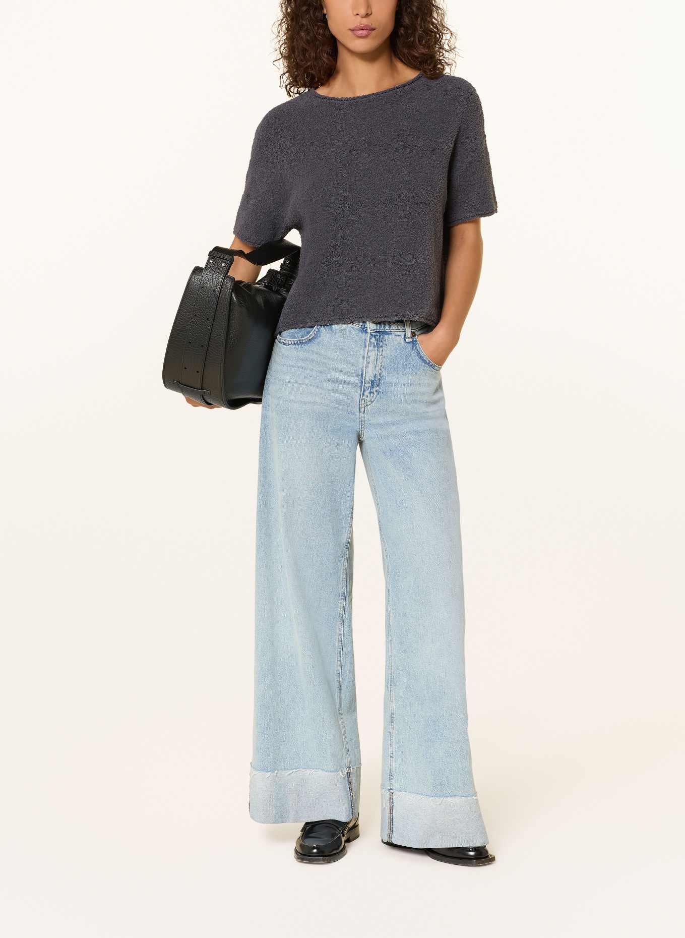 Marc O'Polo Strickshirt: DUNKELBLAU