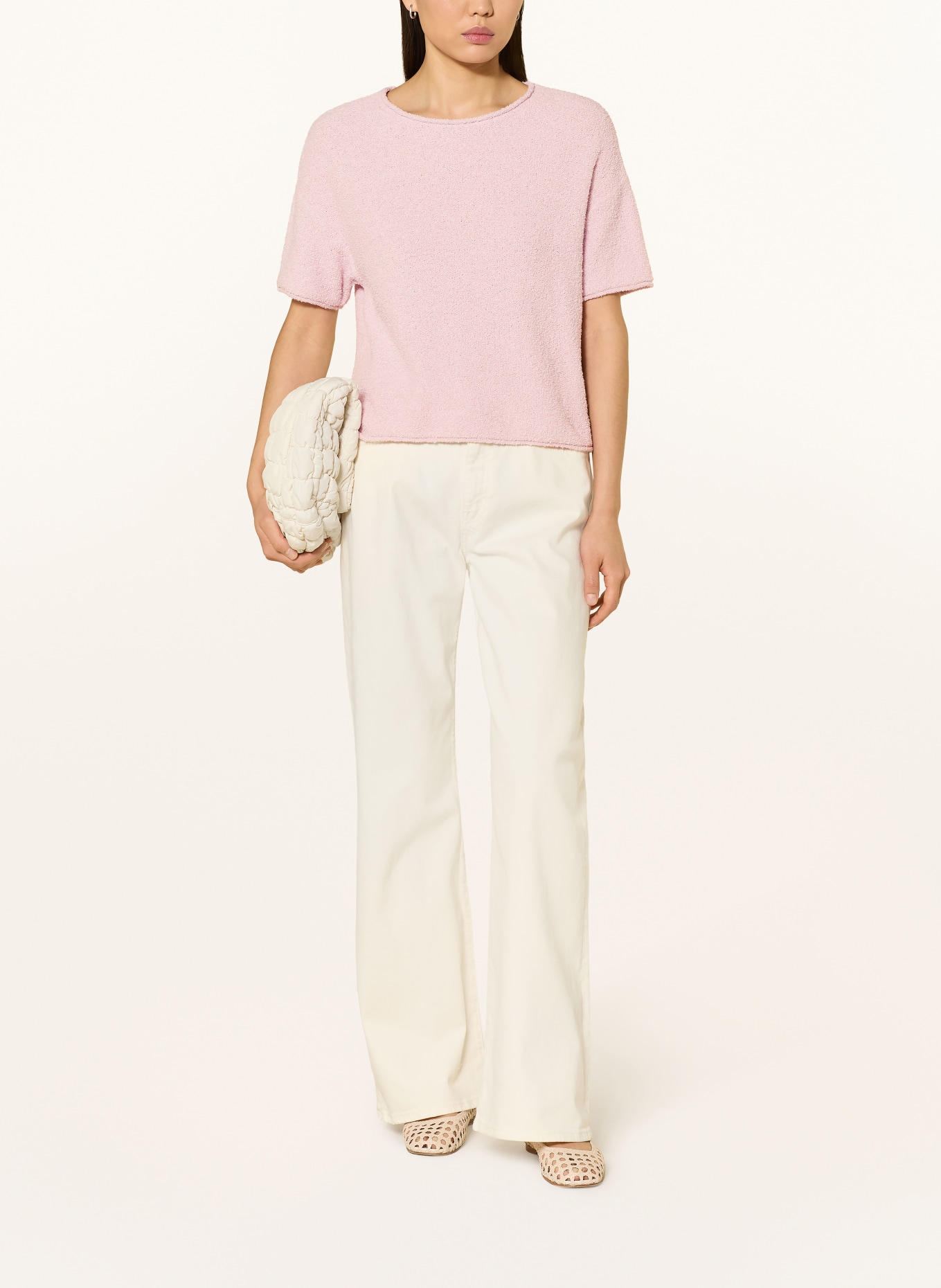 Marc O'Polo koszulka z dzianiny: BLADORÓŻOWY