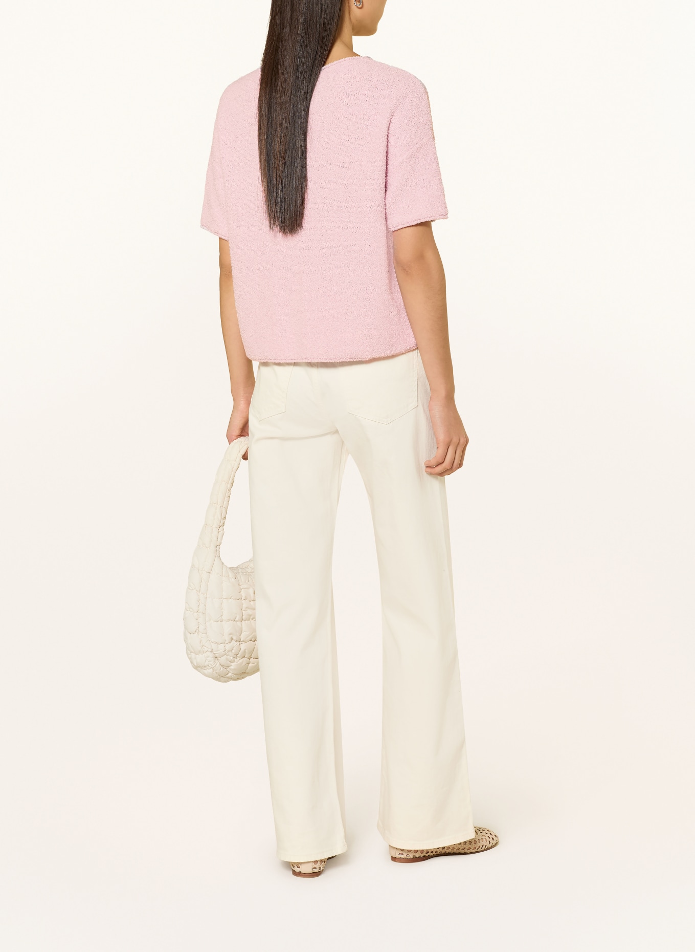 Marc O'Polo koszulka z dzianiny: BLADORÓŻOWY