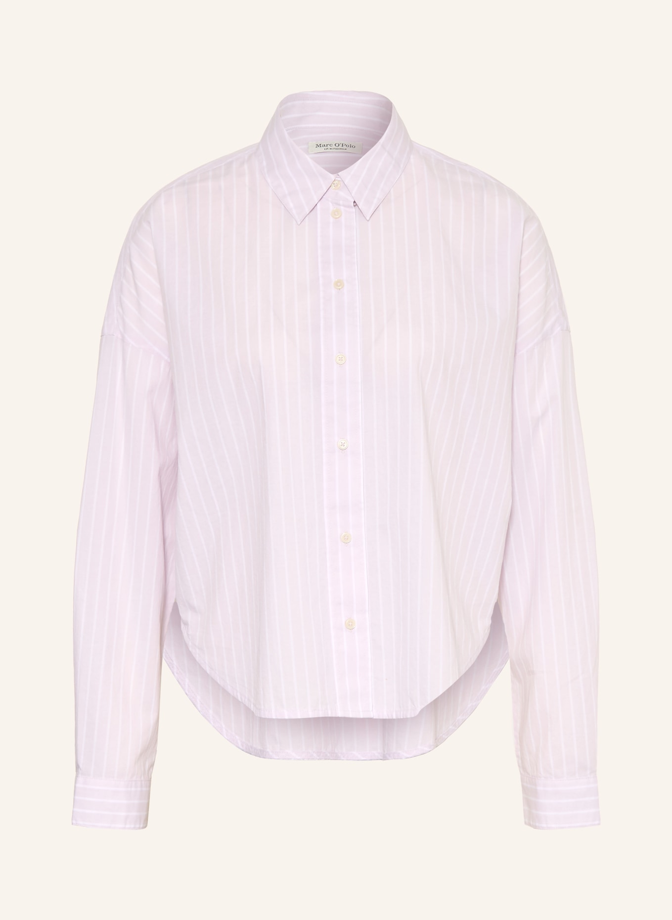 Marc O'Polo Hemdbluse: HELLROSA / WEISS