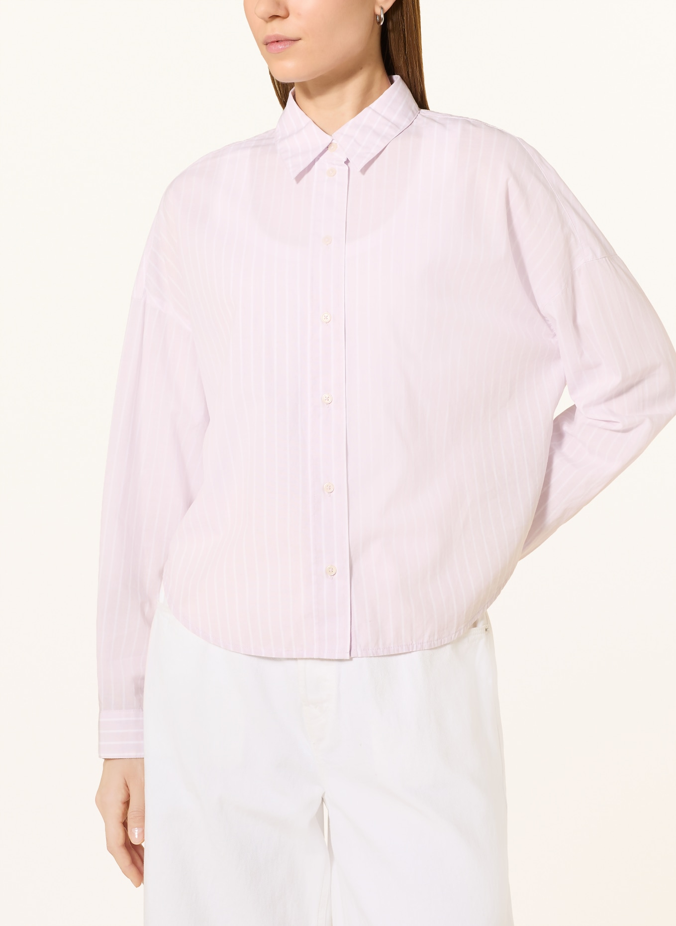 Marc O'Polo Hemdbluse: HELLROSA / WEISS