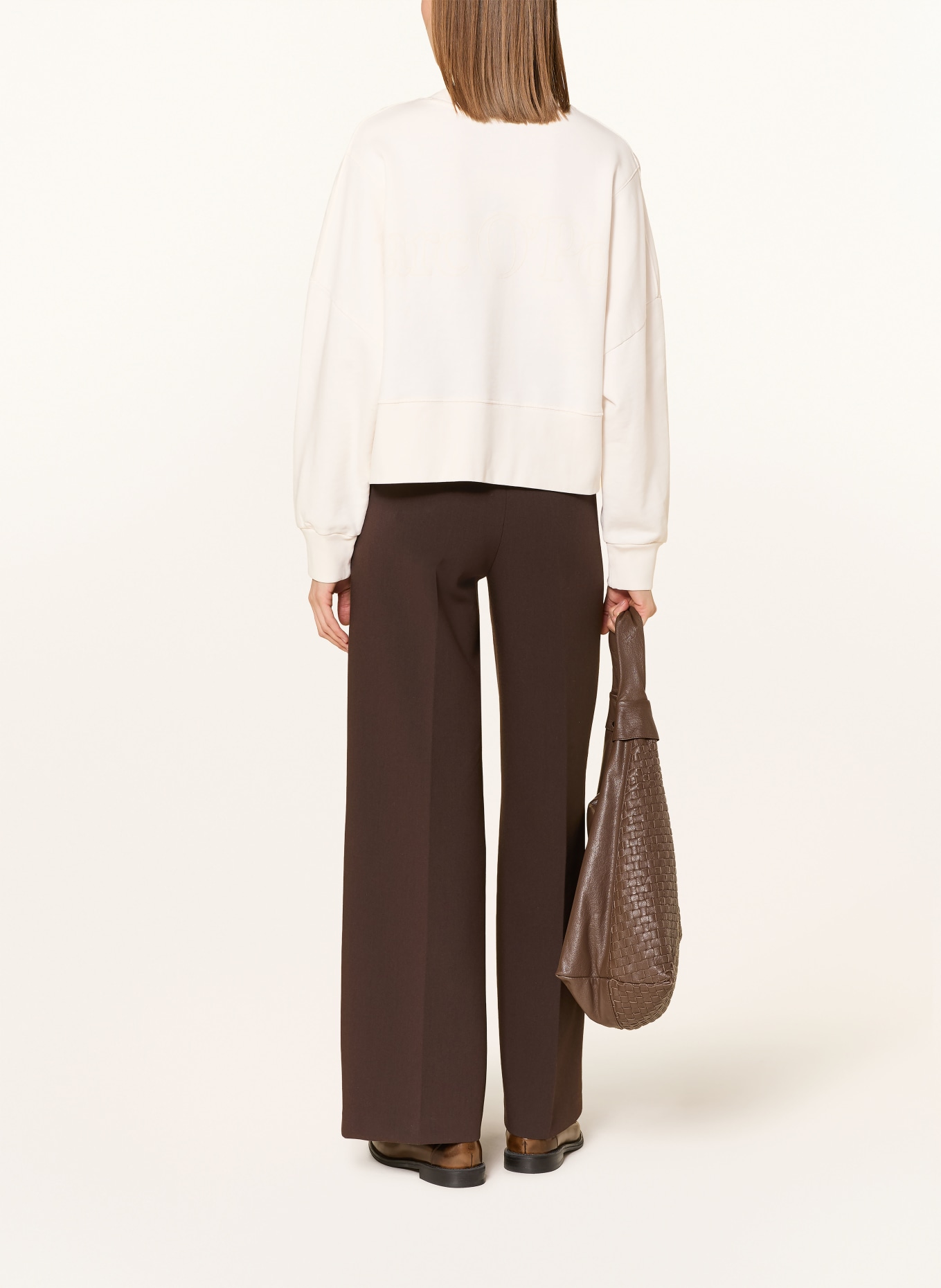 Marc O'Polo Sweatshirt: WEISS