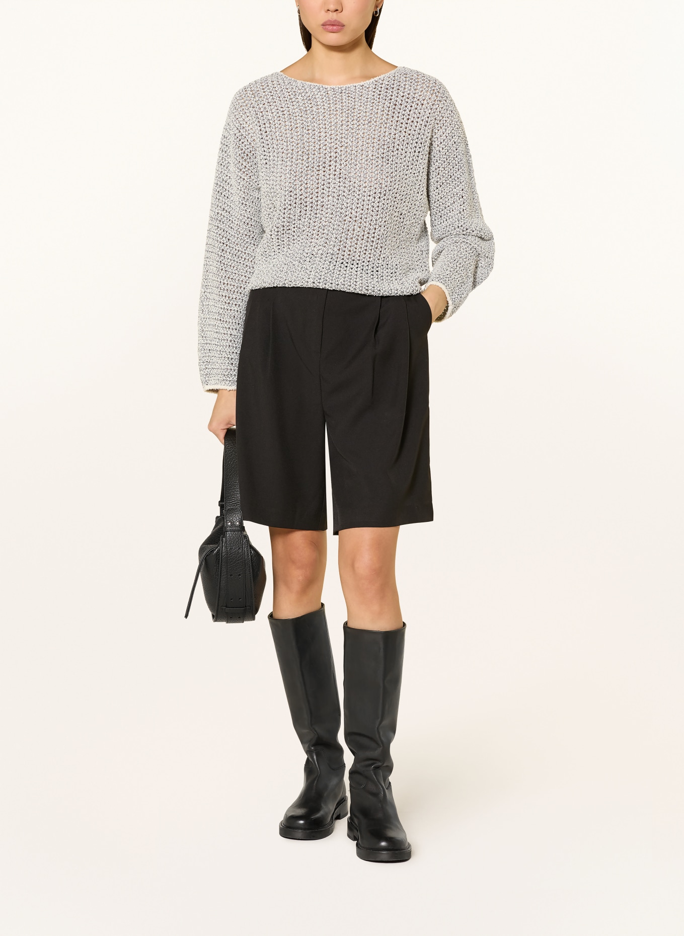 Marc O'Polo sweater: CREAM / BLACK