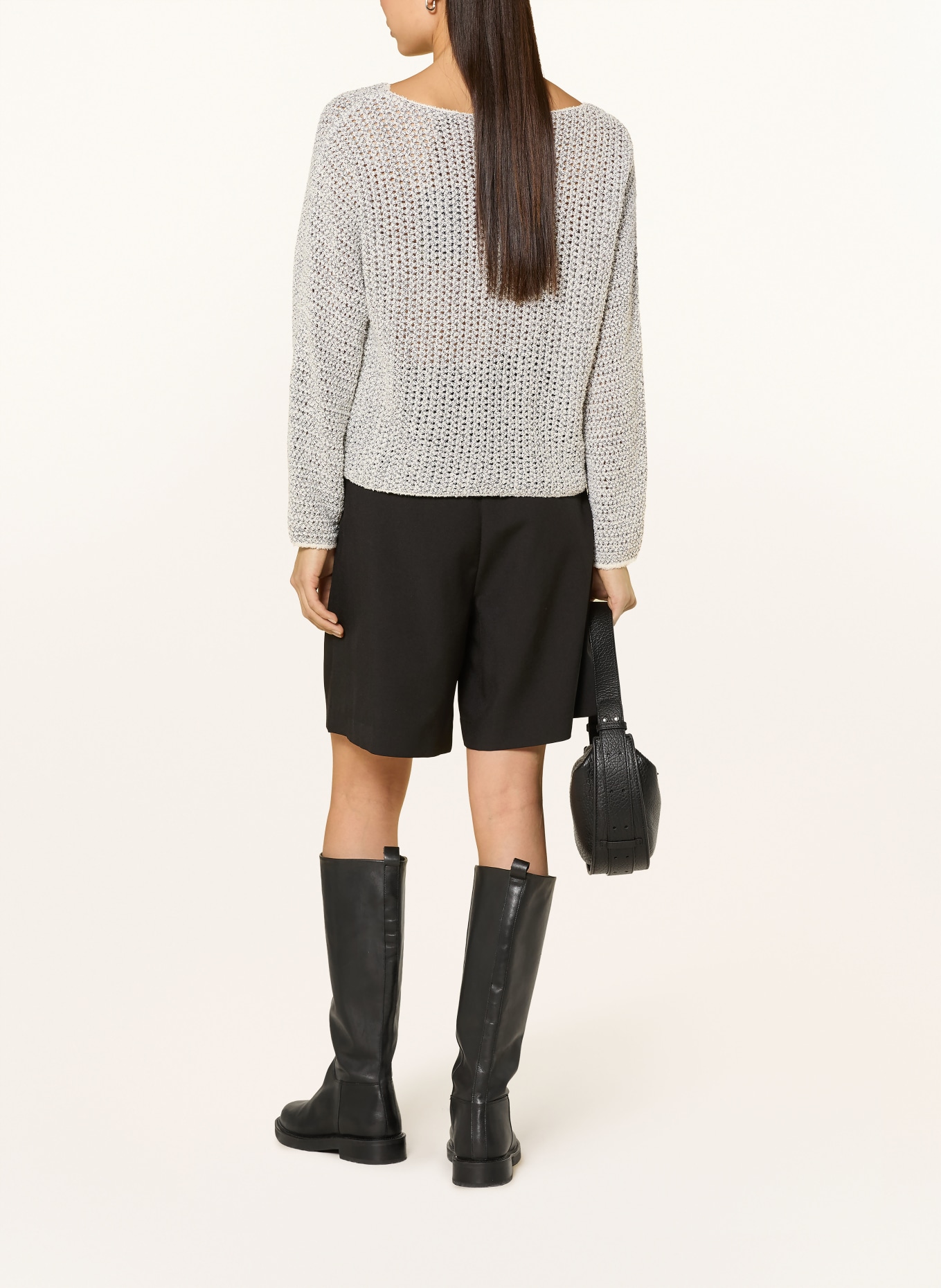 Marc O'Polo sweater: CREAM / BLACK