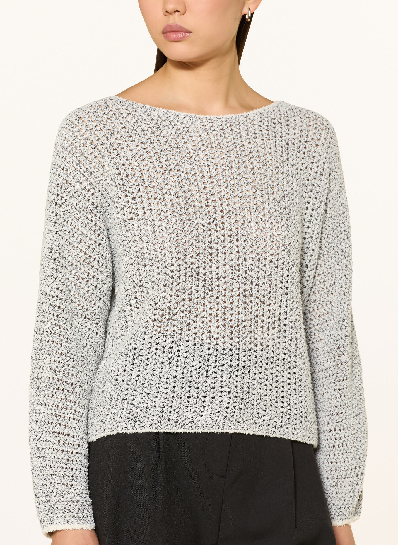 Marc O'Polo sweater: CREAM / BLACK