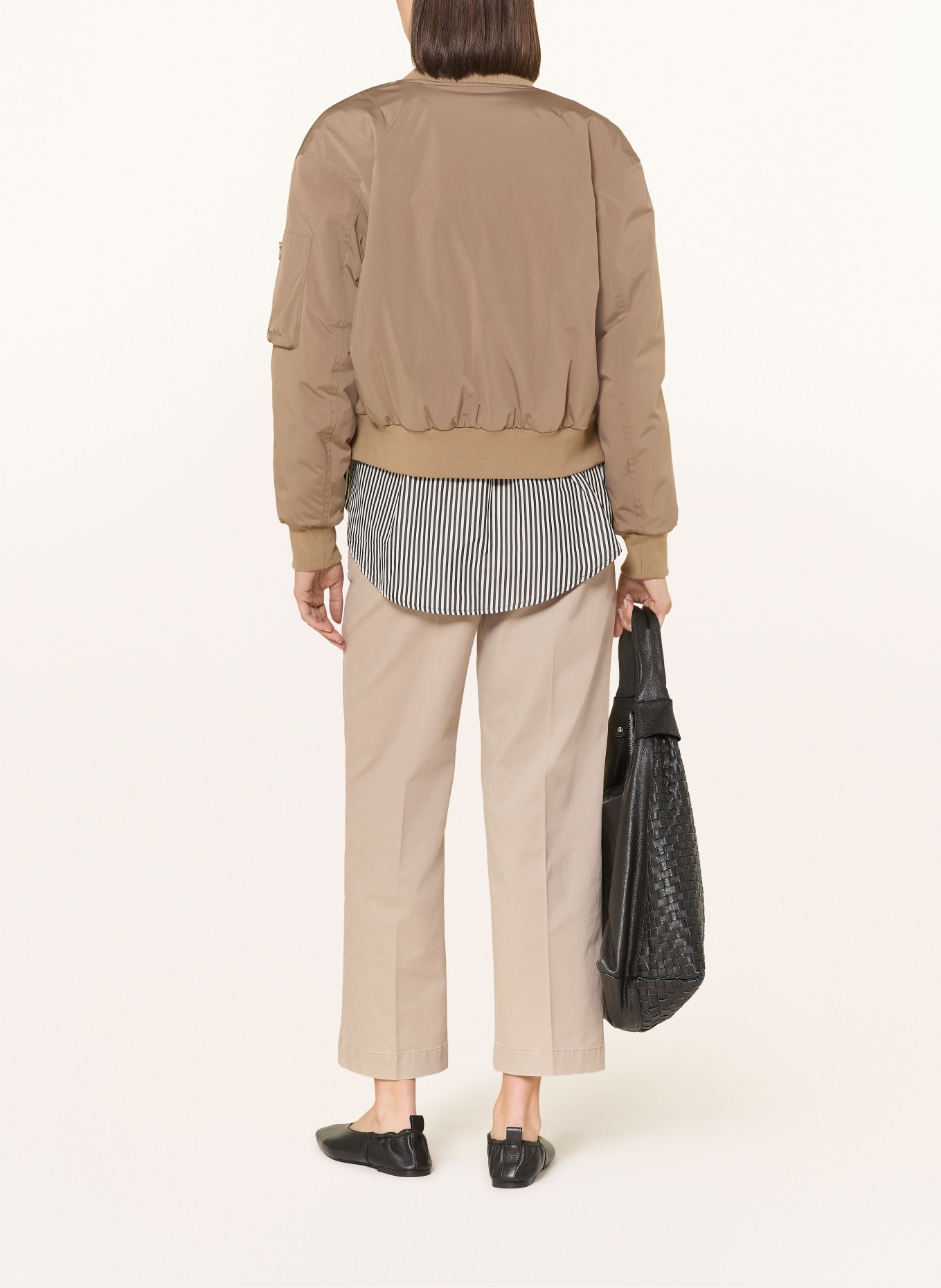 Marc O'Polo Marlenehose: BEIGE