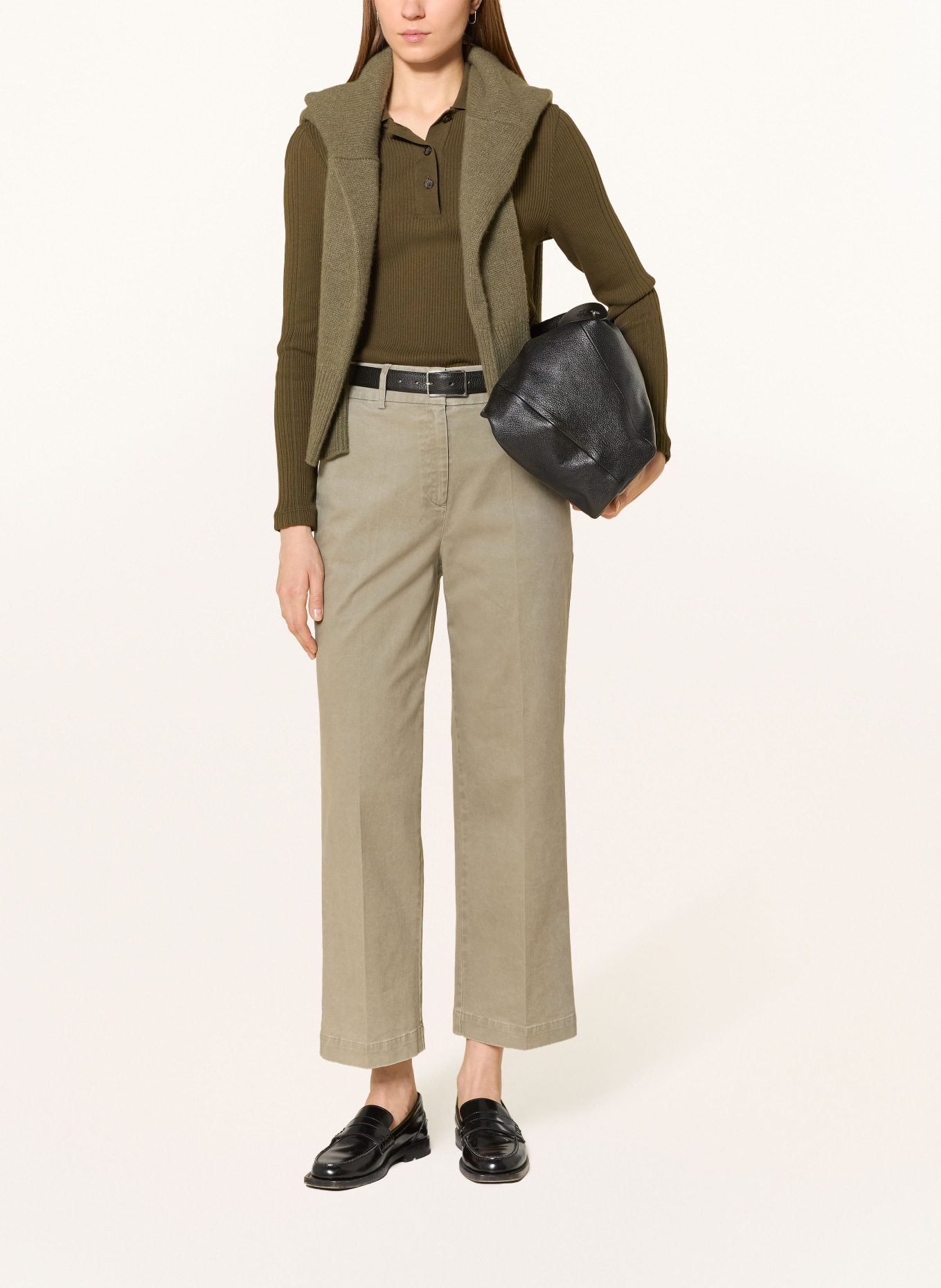 Marc O'Polo marlene pants: OLIVE