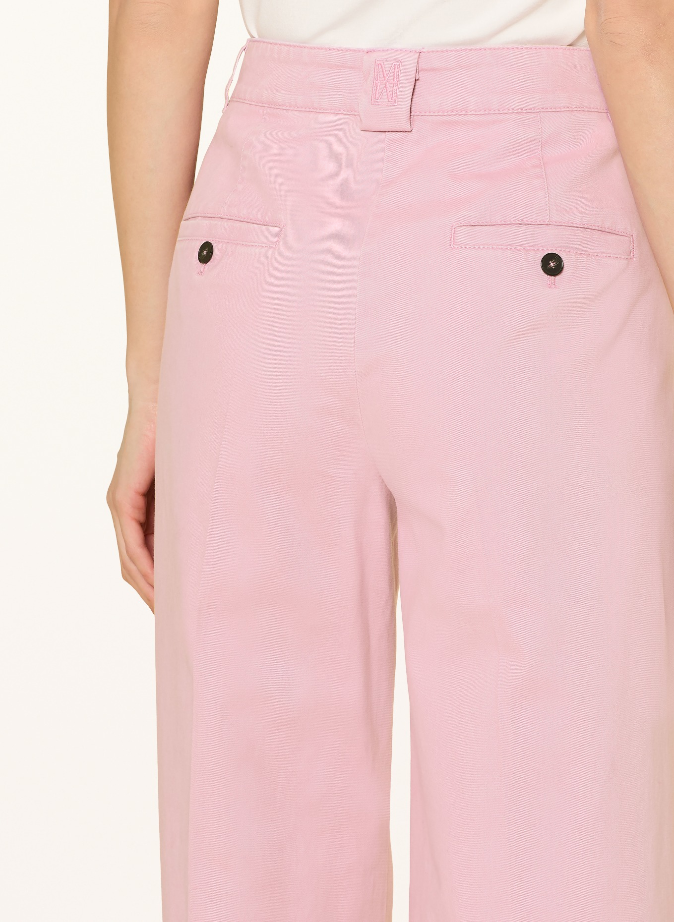 Marc O'Polo Marlene-broek MARGO WIDE: ROZE