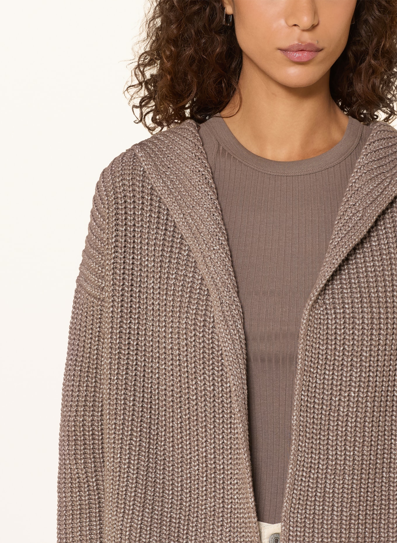 Marc O'Polo Strickhülle: TAUPE