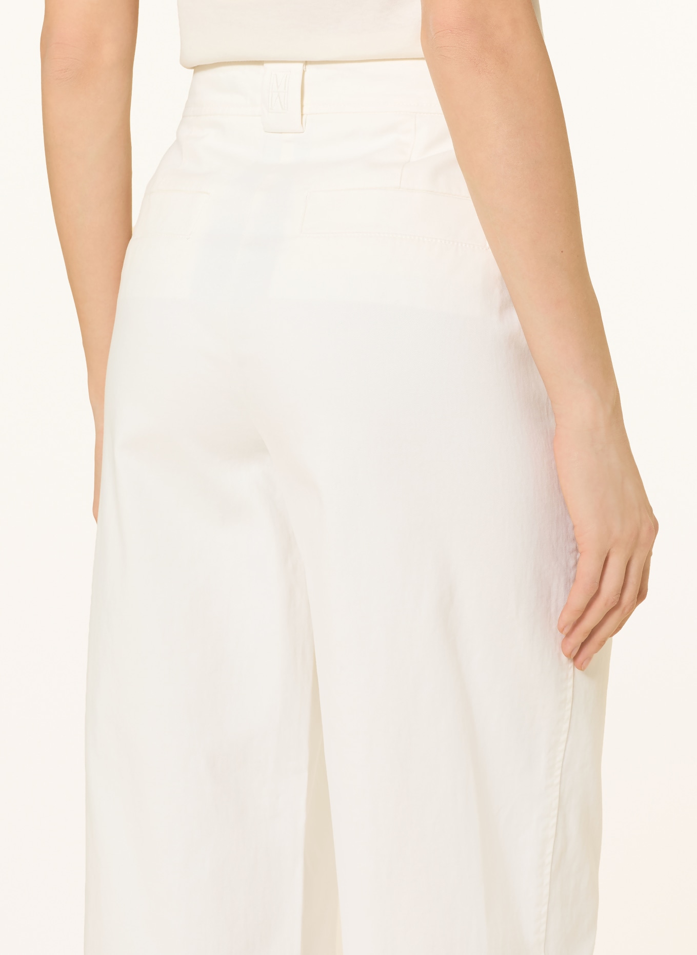 Marc O'Polo Hose MINU BARREL: WEISS