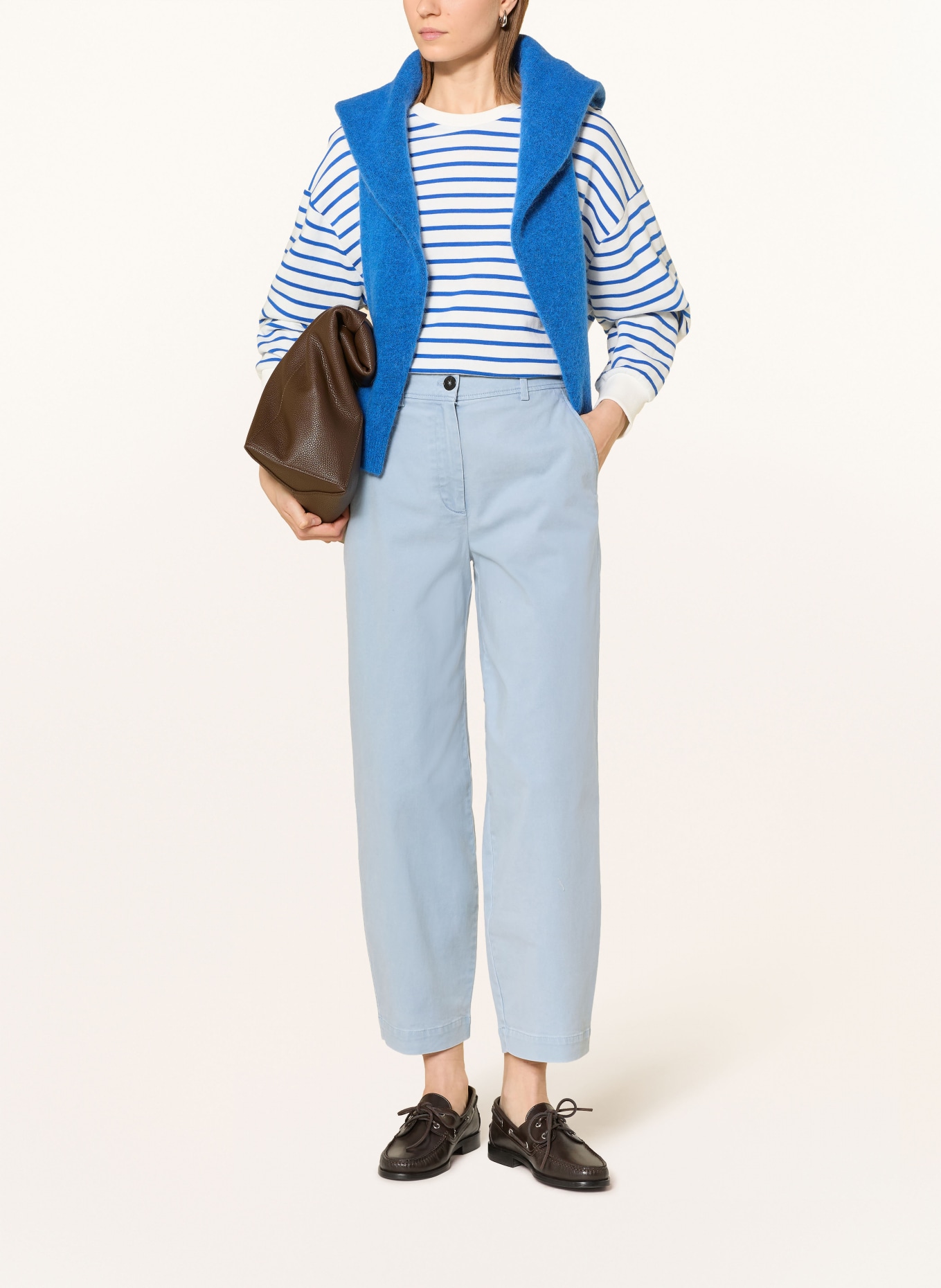 Marc O'Polo Hose MINU BARREL: HELLBLAU