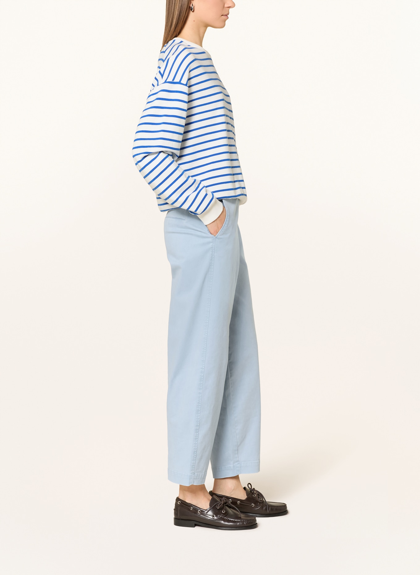 Marc O'Polo Hose MINU BARREL: HELLBLAU