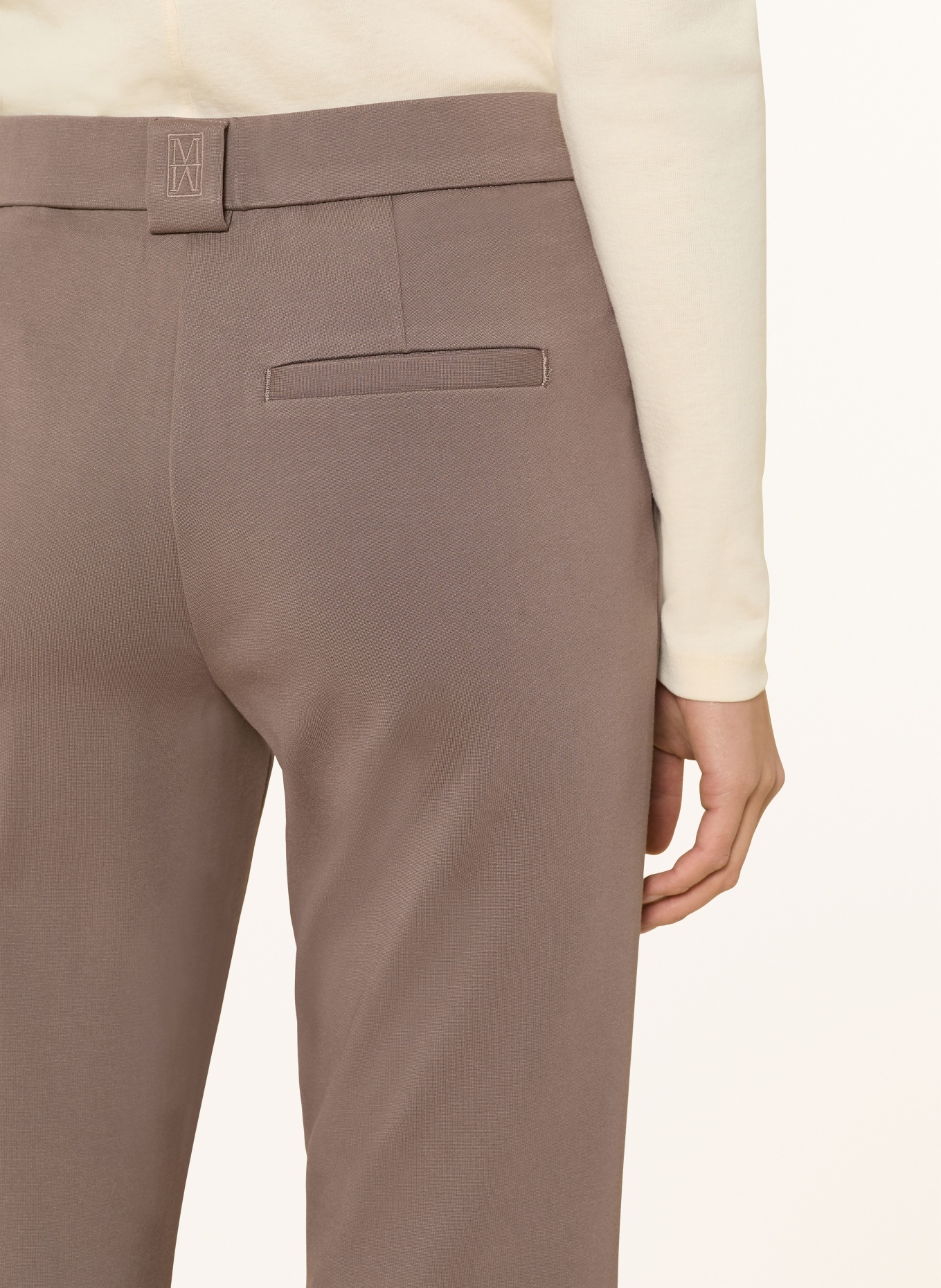 Marc O'Polo Bootcut-Hose MARTHE FLARED: 753 chalky brown