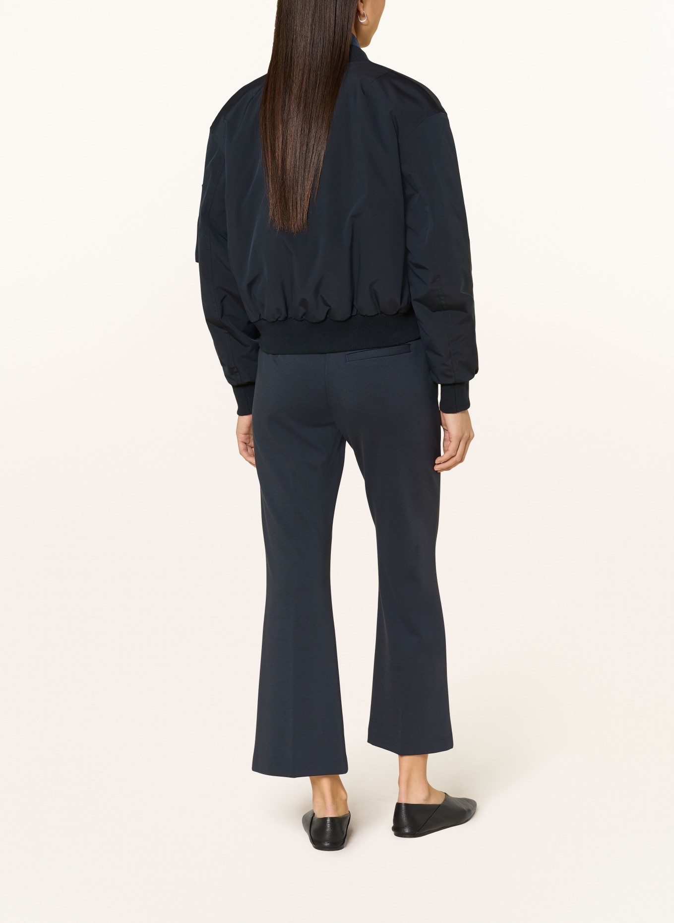 Marc O'Polo Bootcut-Hose MARTHE FLARED: 892 martime blue