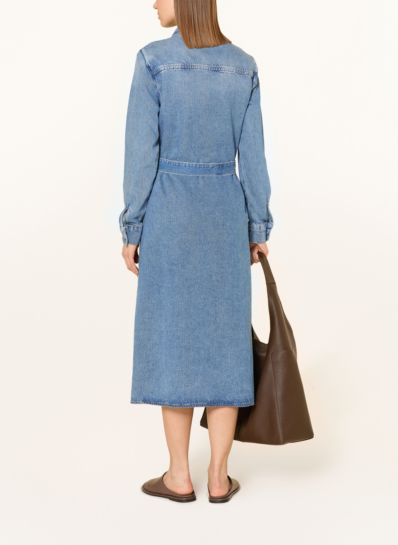 Marc O'Polo džínové šaty: MODRÁ