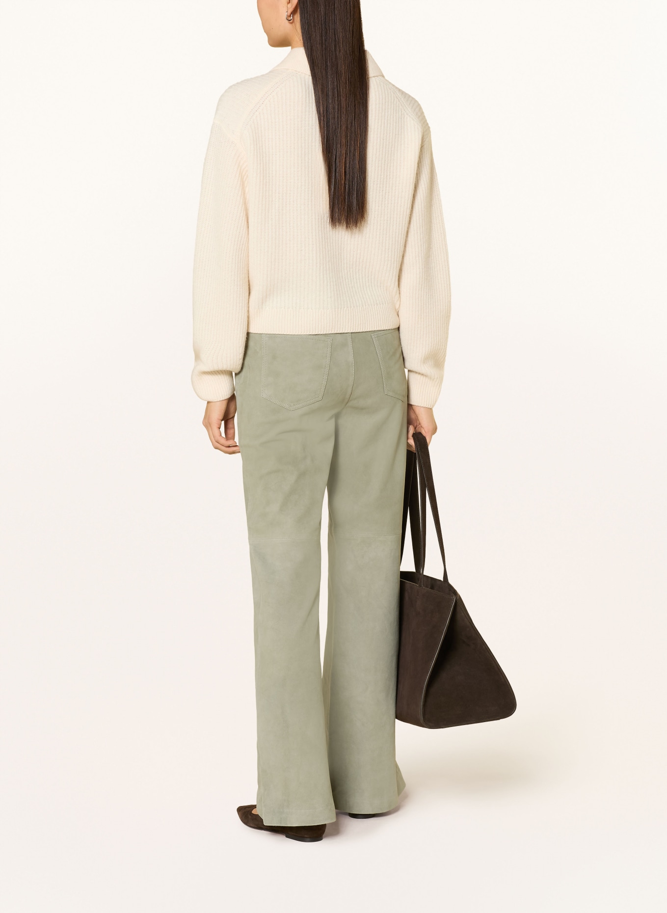 Marc O'Polo kalhoty Marlene: ZELENÁ