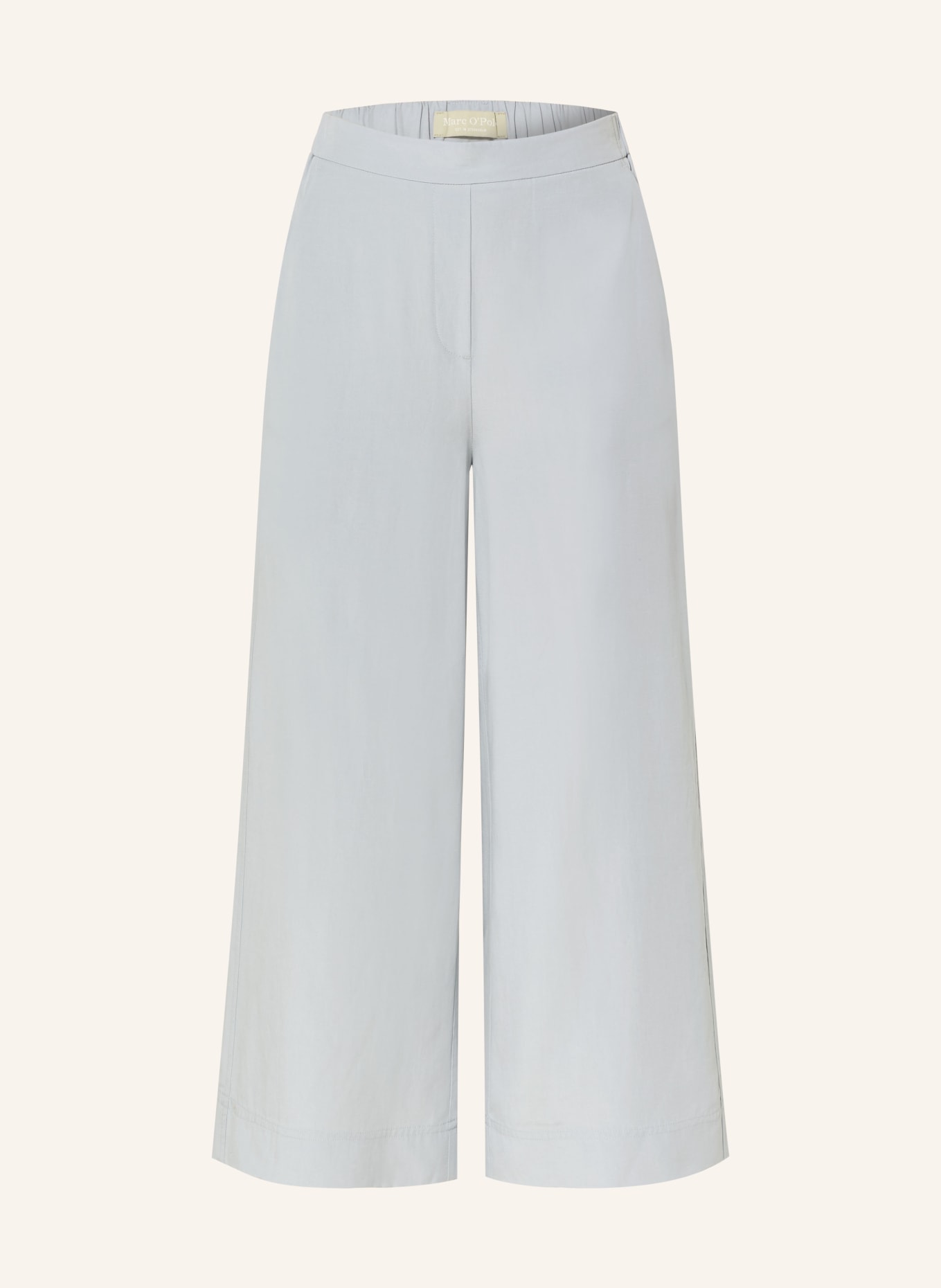 Marc O'Polo Culotte MARGO WIDE: GRIJS