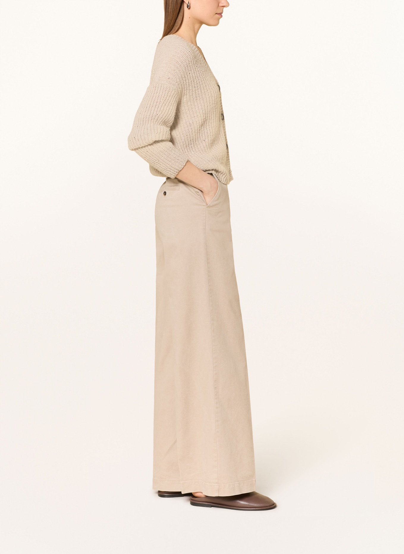 Marc O'Polo marlene pants: LIGHT BROWN