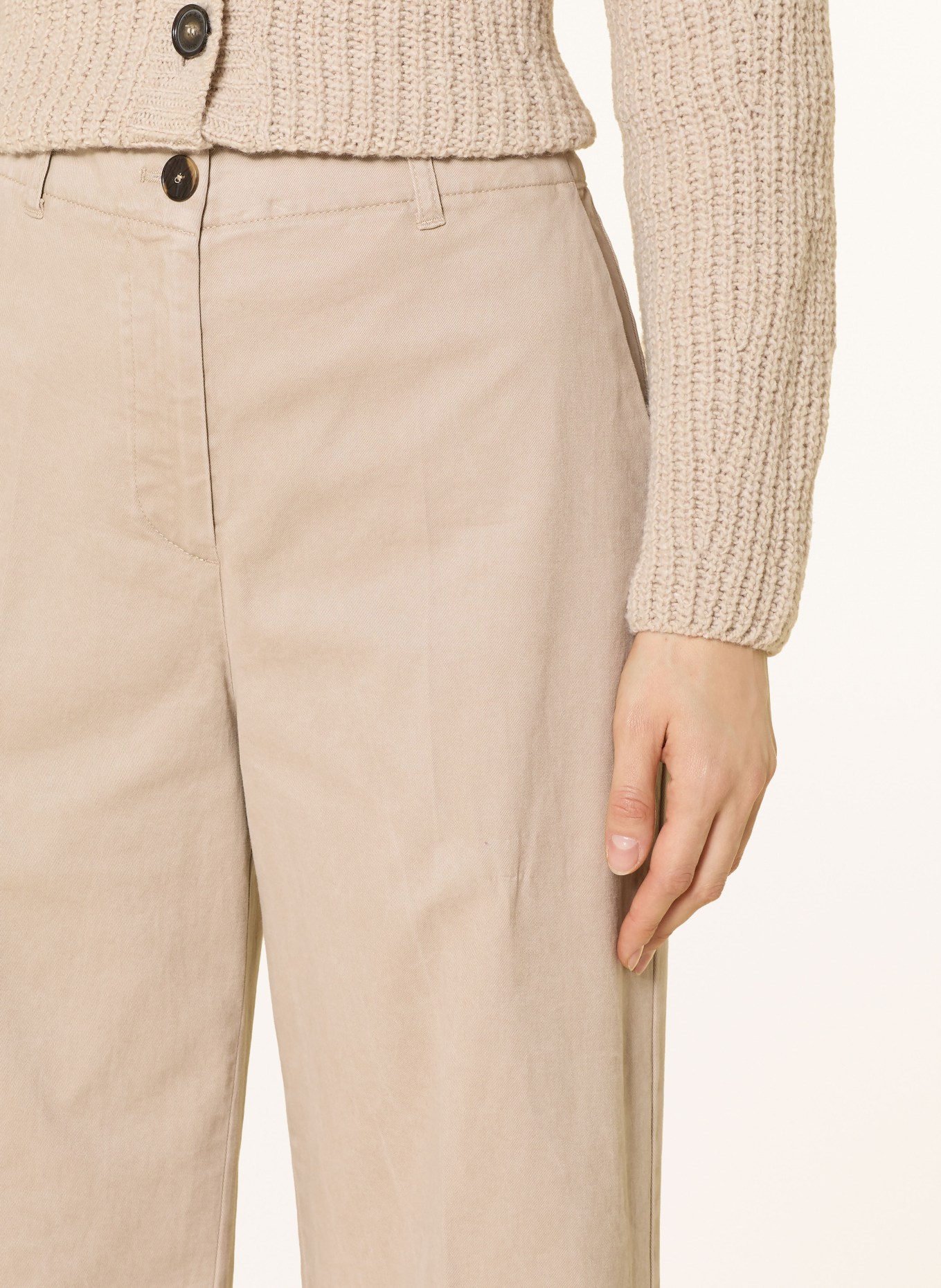 Marc O'Polo marlene pants: LIGHT BROWN
