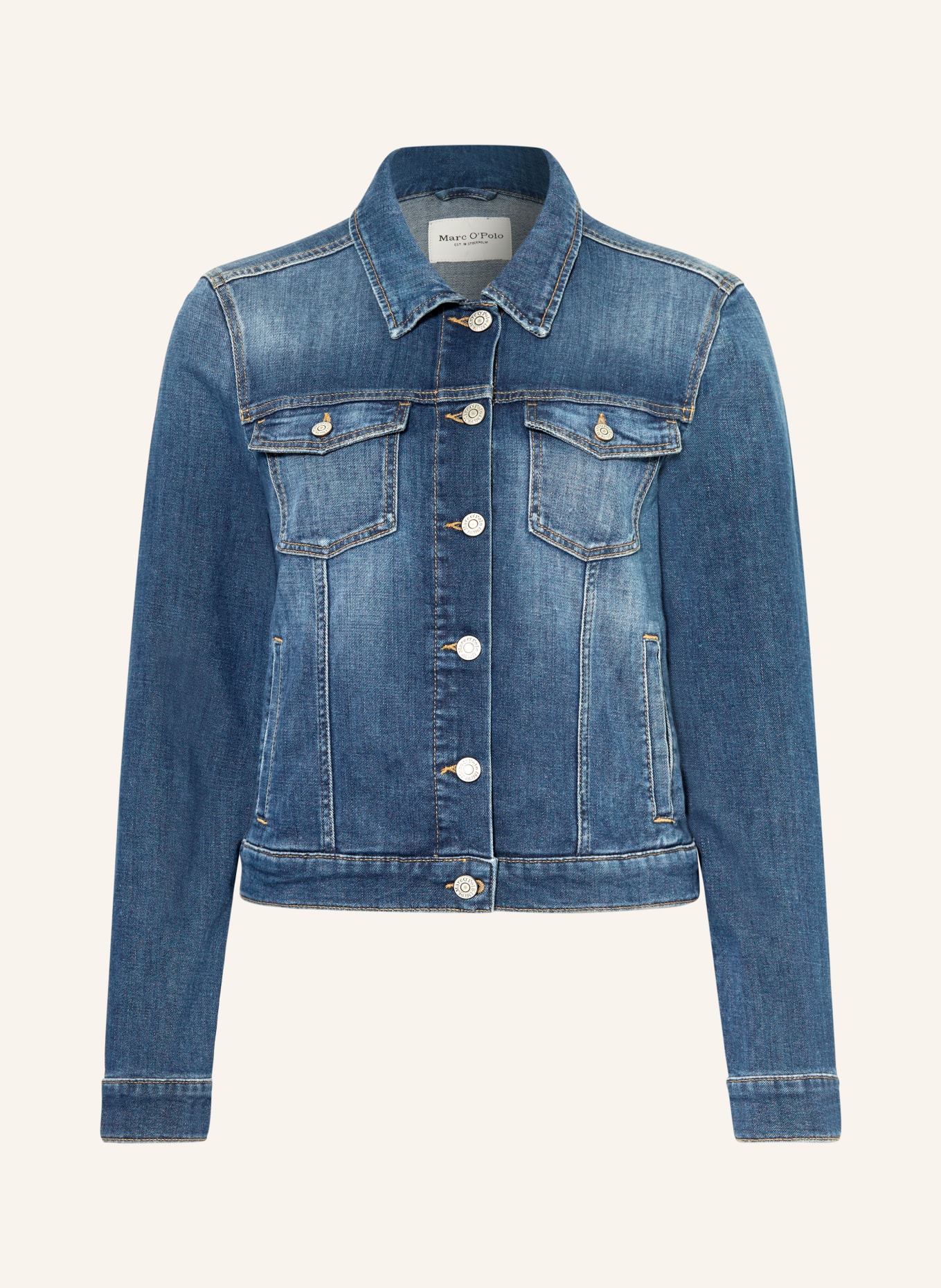 Marc O'Polo Jeansjacke: 008 Cashmere dark blue wash