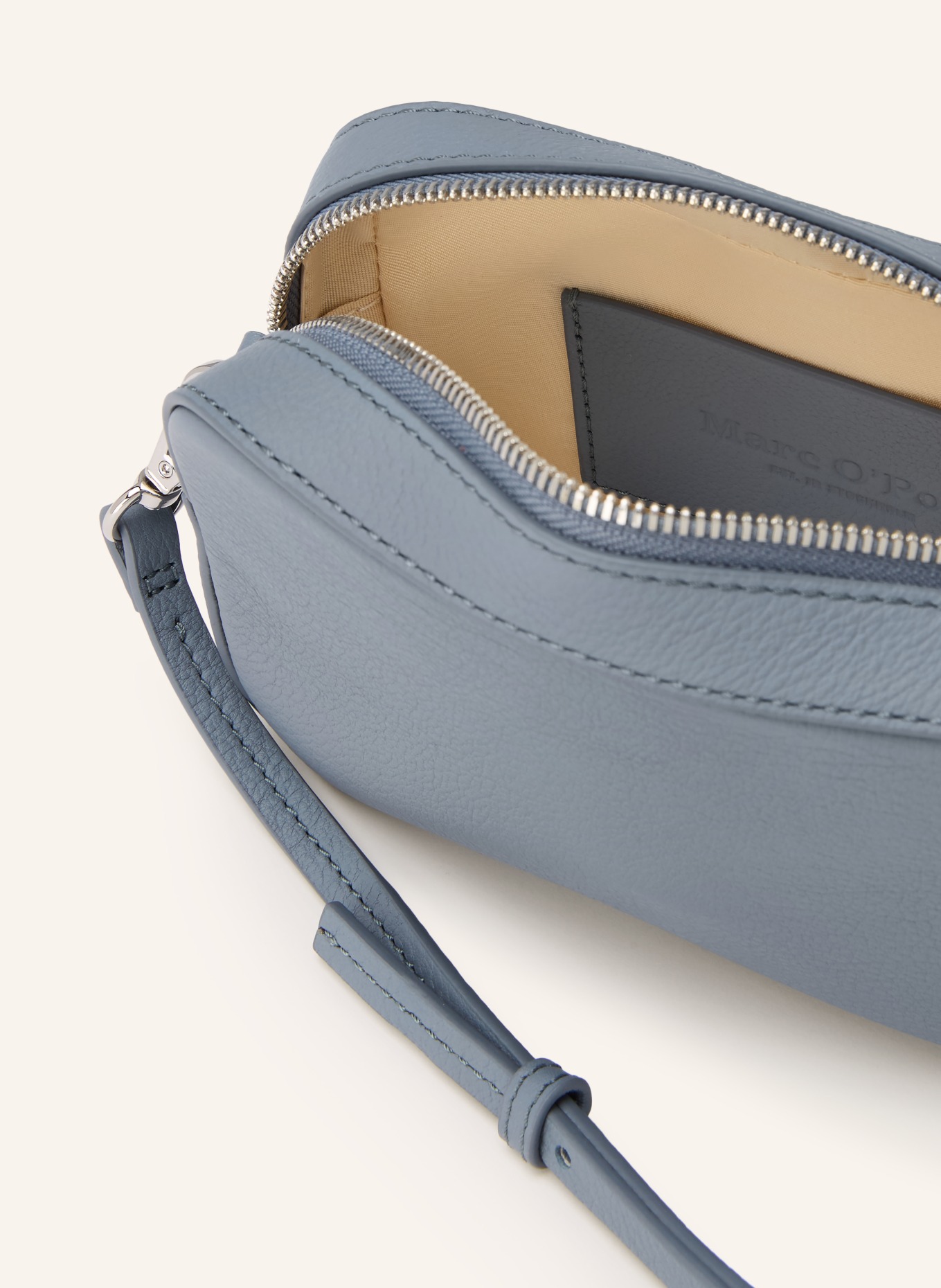 Marc O'Polo torba na ramię: JASNONIEBIESKI / SREBRNY