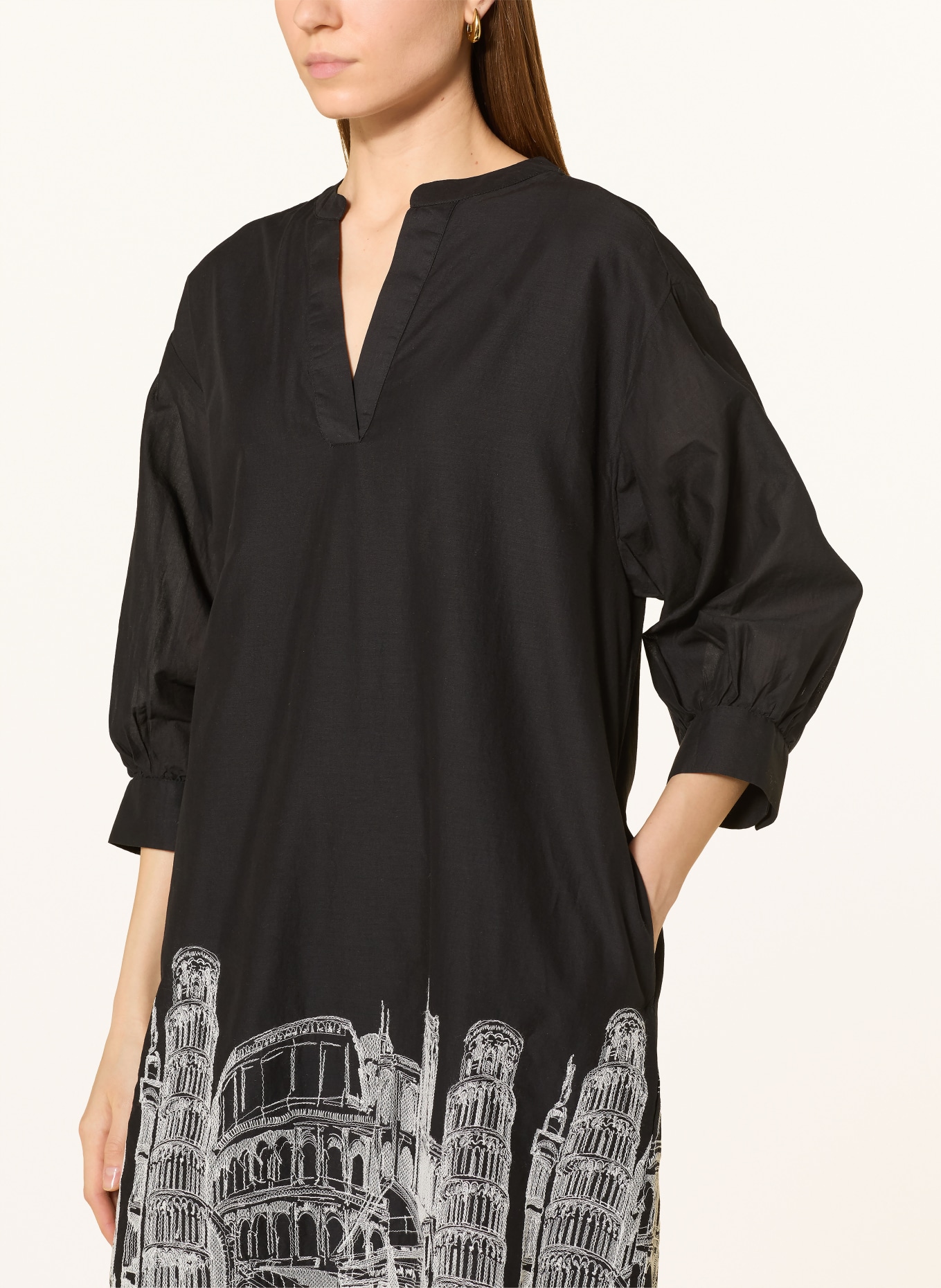 ANGOOR Šaty BROOKE: ČERNÁ / BÍLÁ