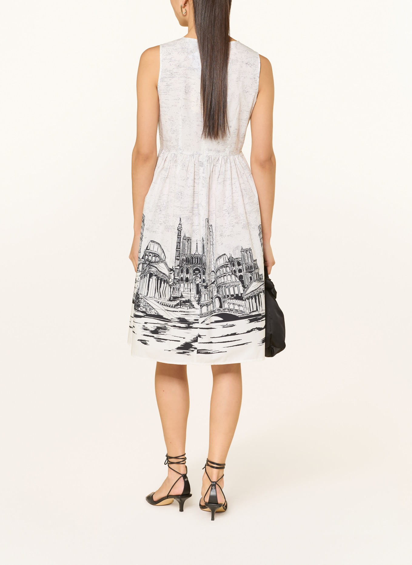 ANGOOR Kleid BRIGITTE: ECRU / SCHWARZ