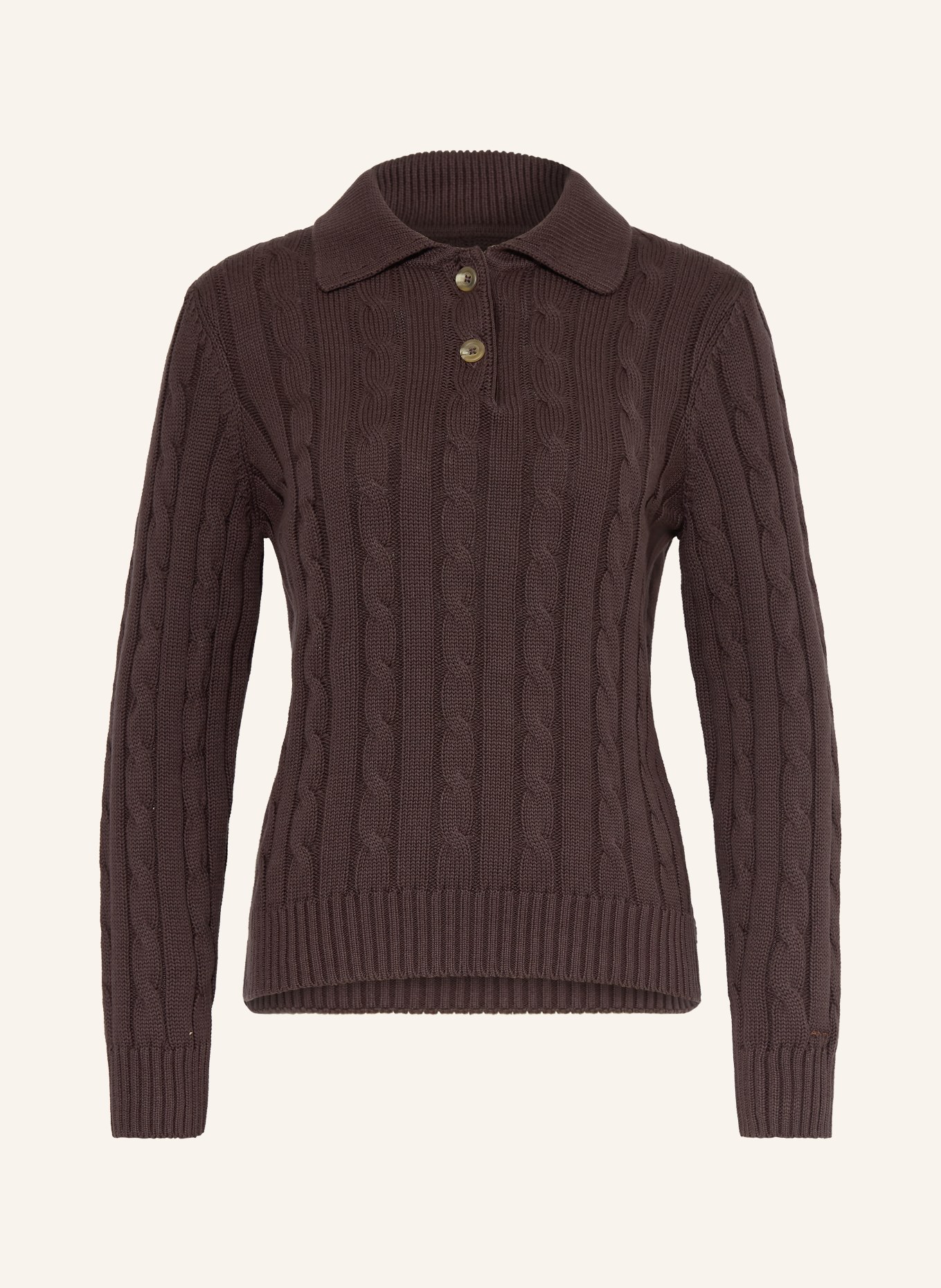 GANT sweater: DARK BROWN