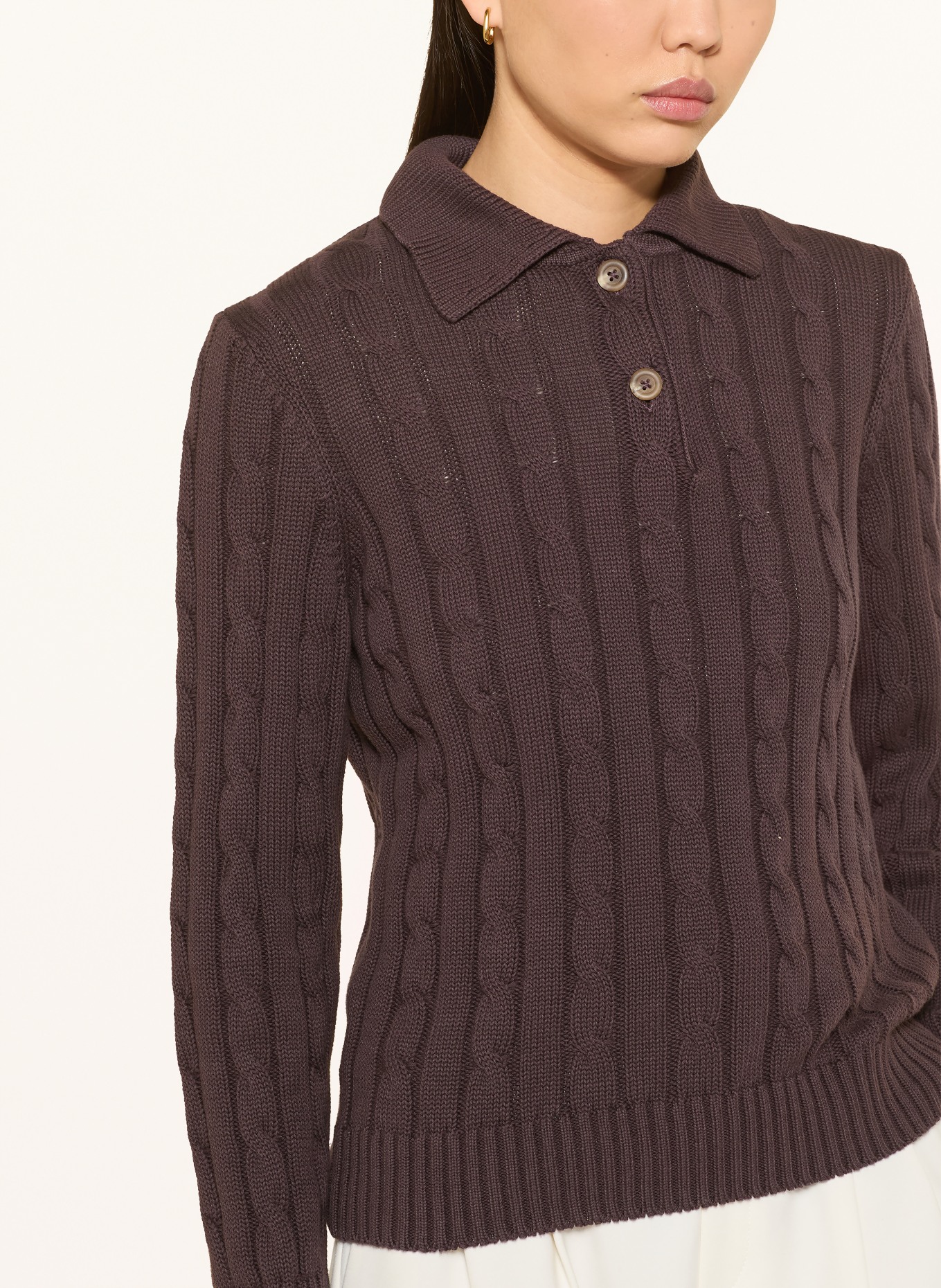 GANT sweater: DARK BROWN