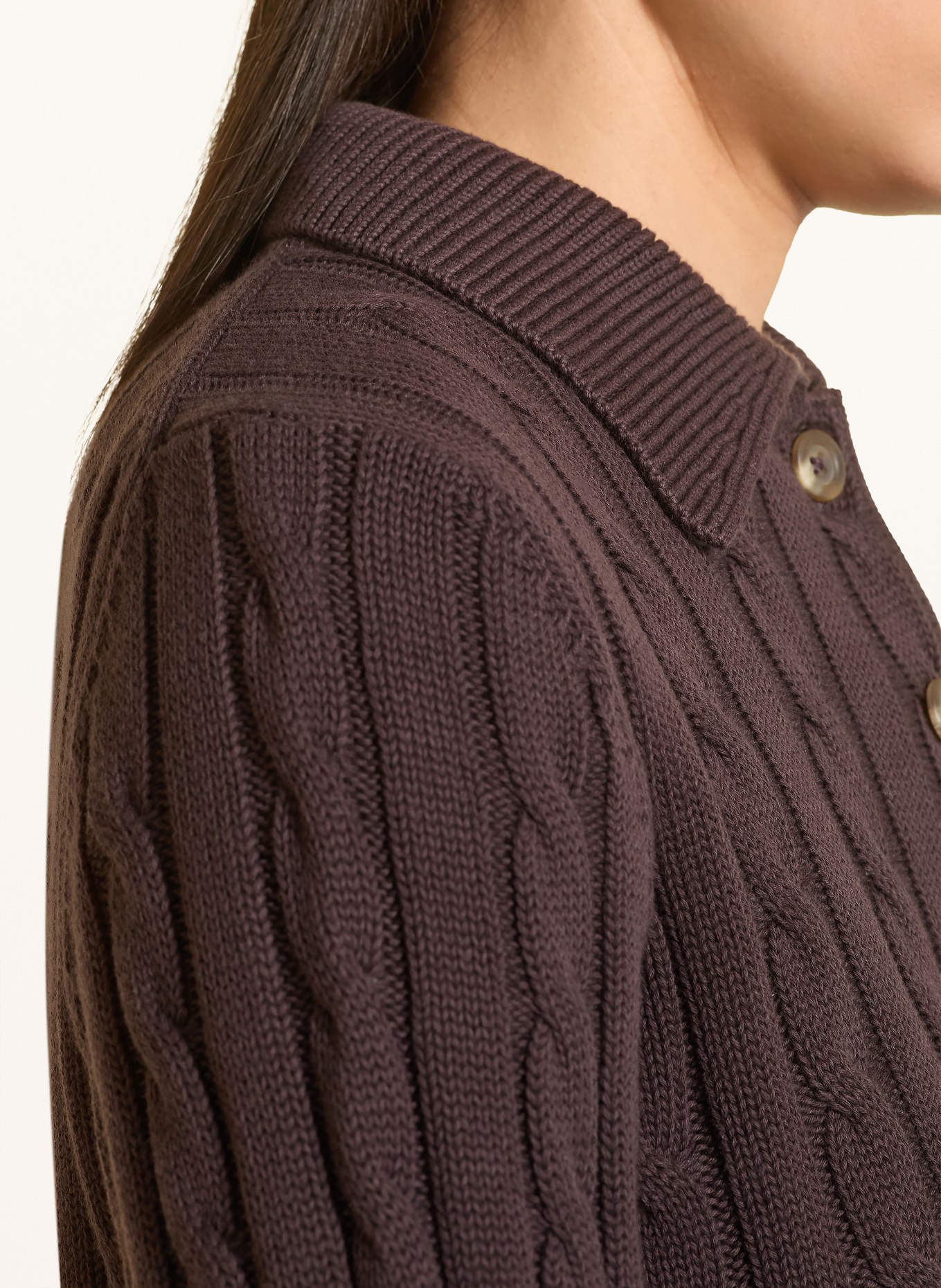 GANT sweater: DARK BROWN