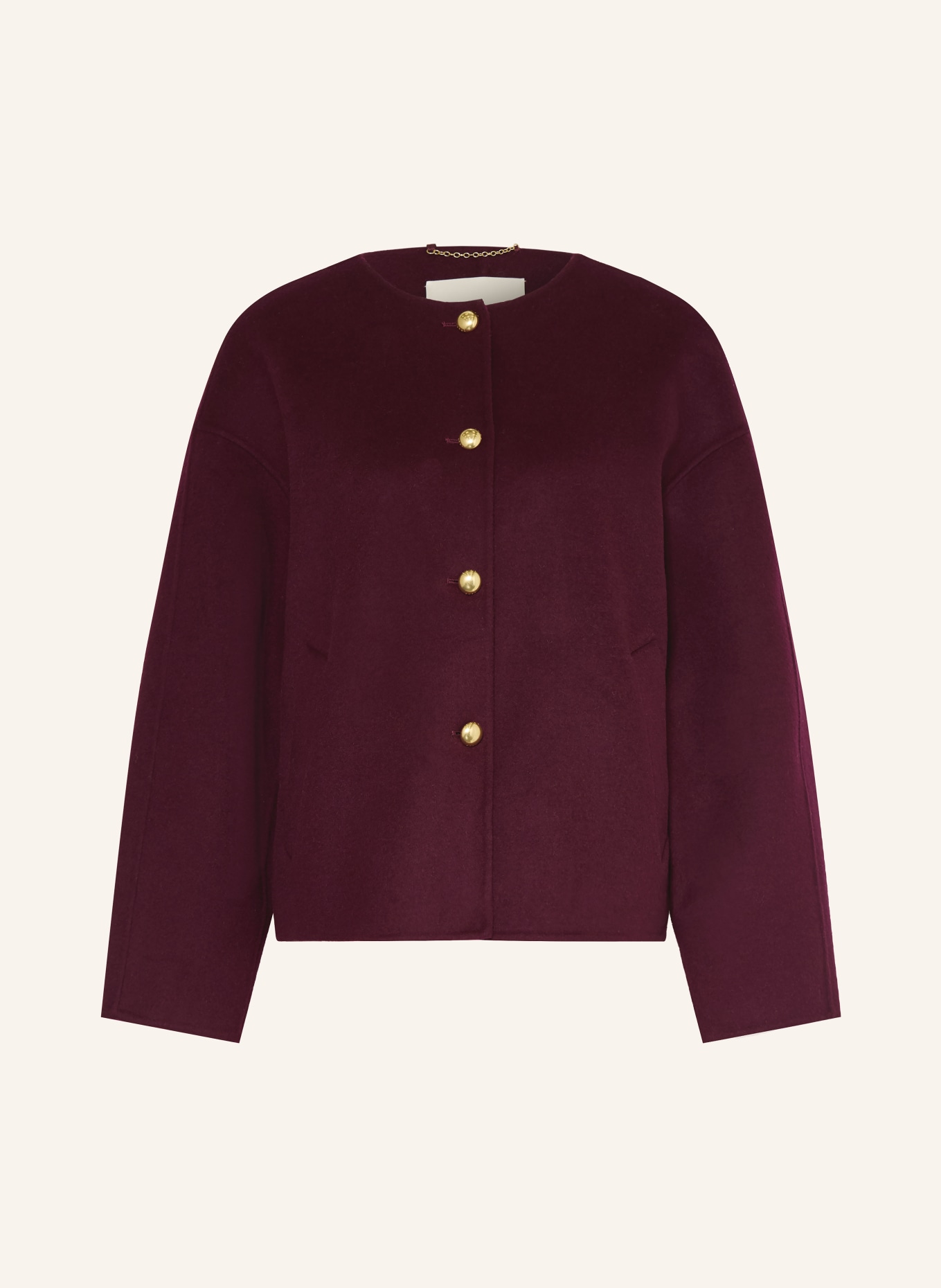 GANT cardigan: DARK RED