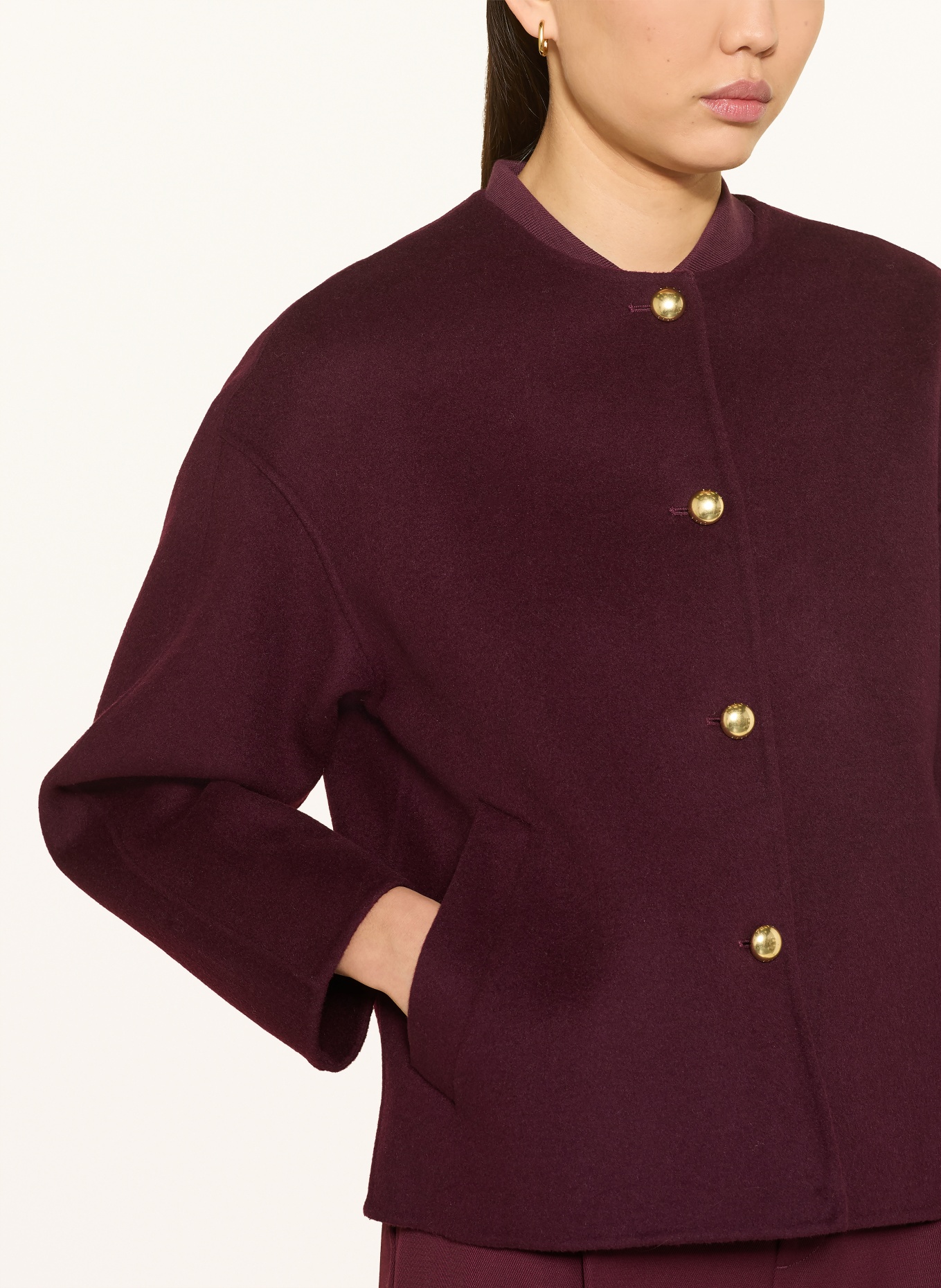 GANT cardigan: DARK RED