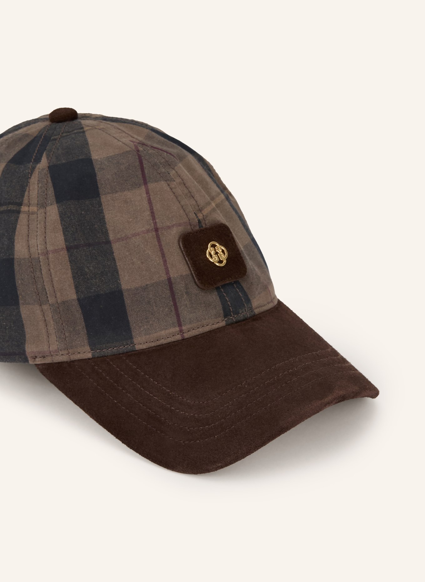 GANT Cap: TAUPE / DUNKELBRAUN / DUNKELGRAU