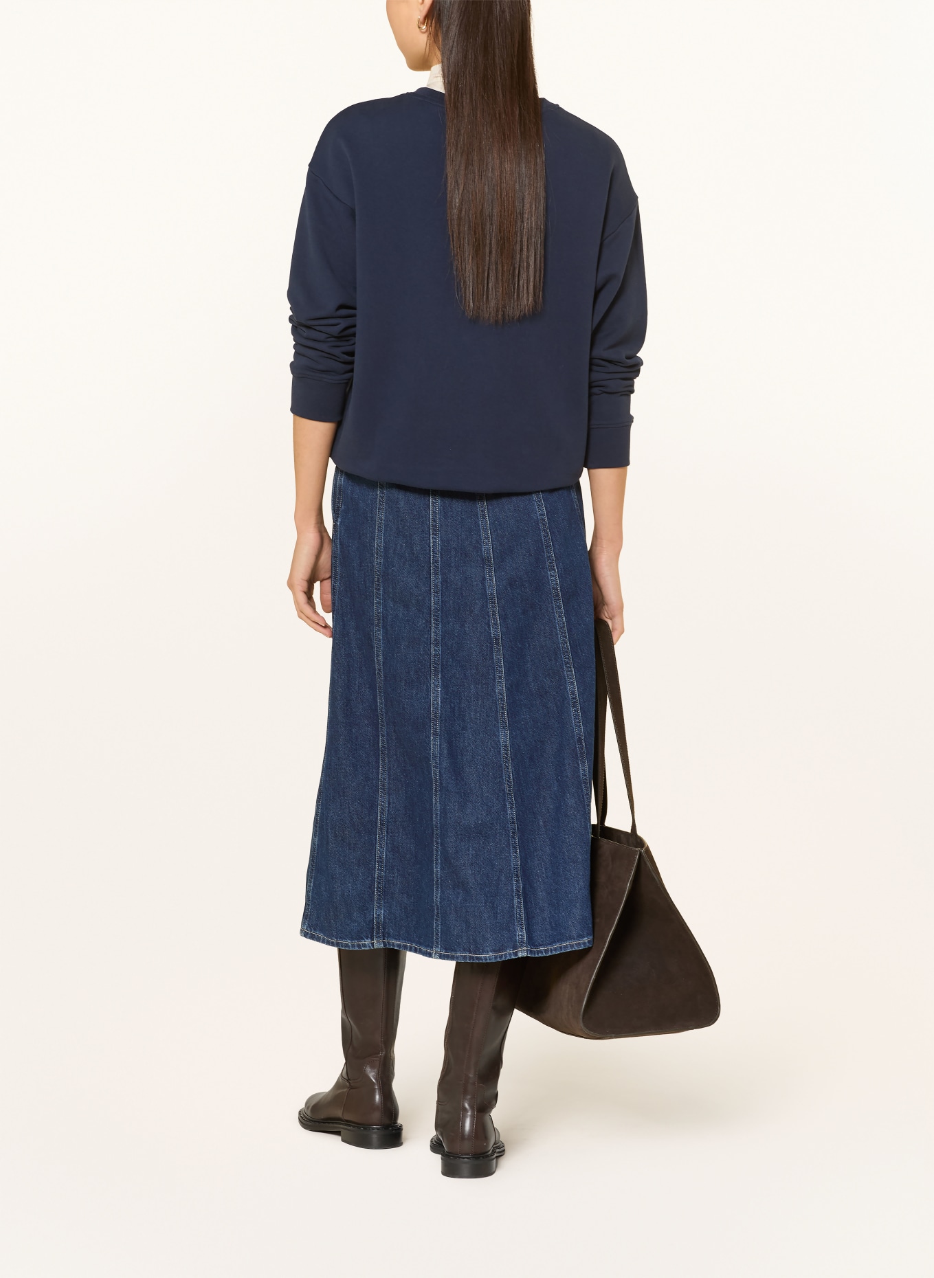 GANT Jeansrock: DUNKELBLAU
